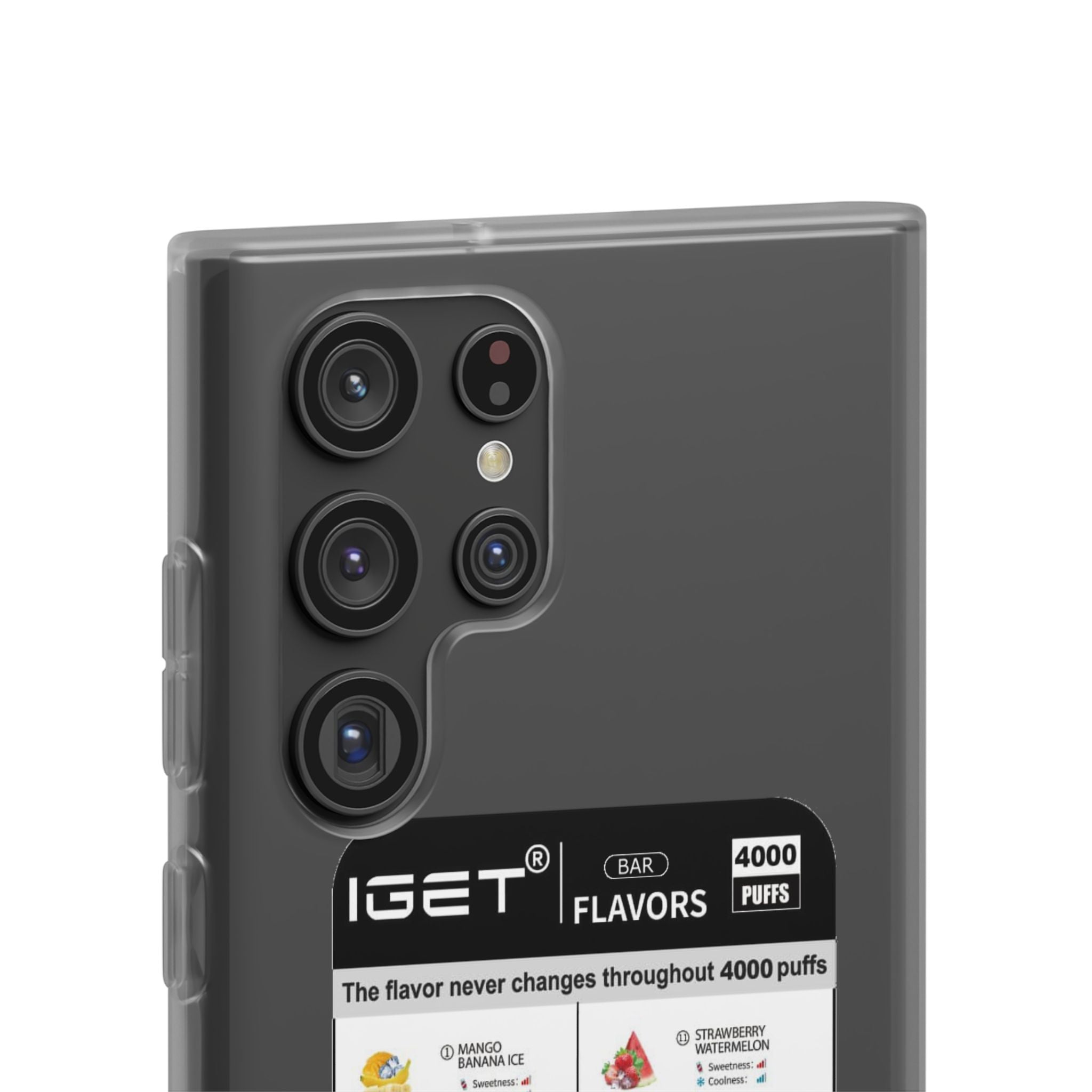 Vape Menu - Flexi Case