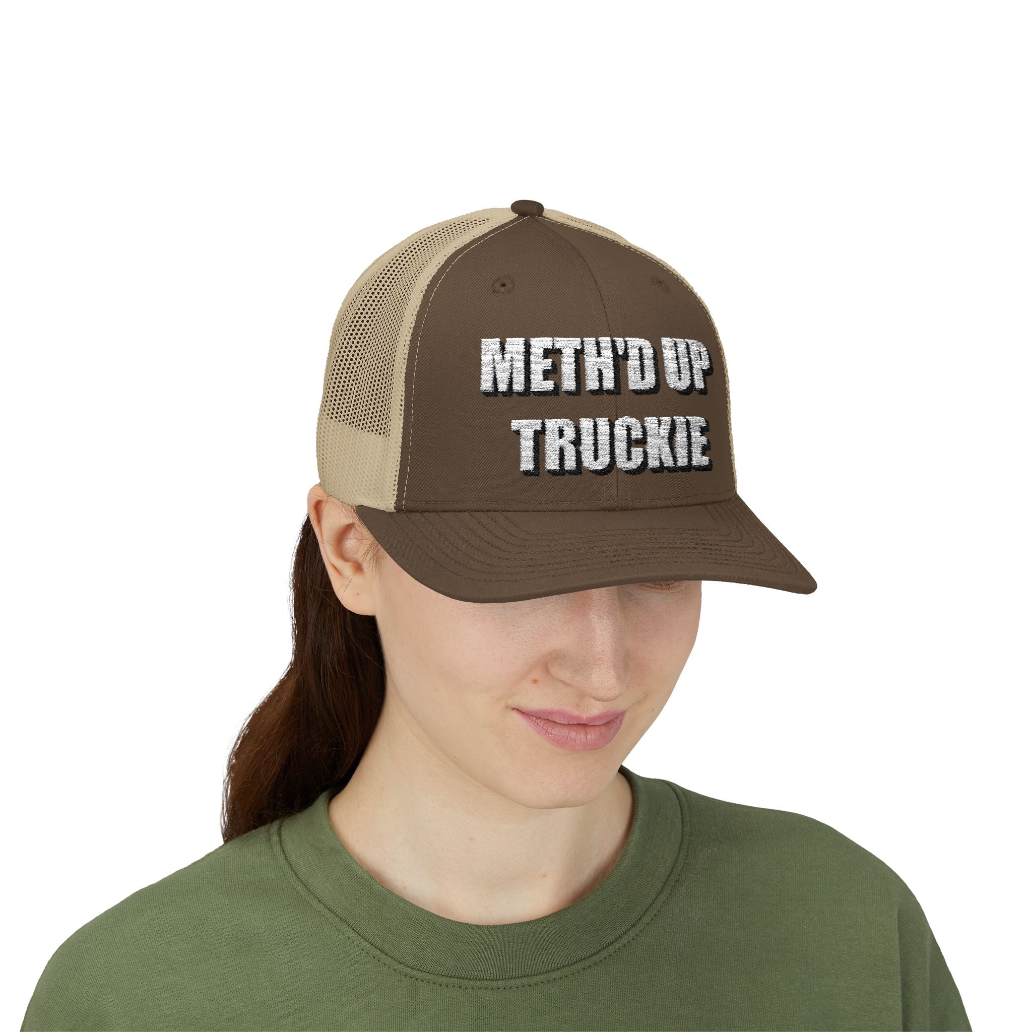 Trucker Cap — Aussie 'Meth'd Up Truckie' Retro Mesh Snapback