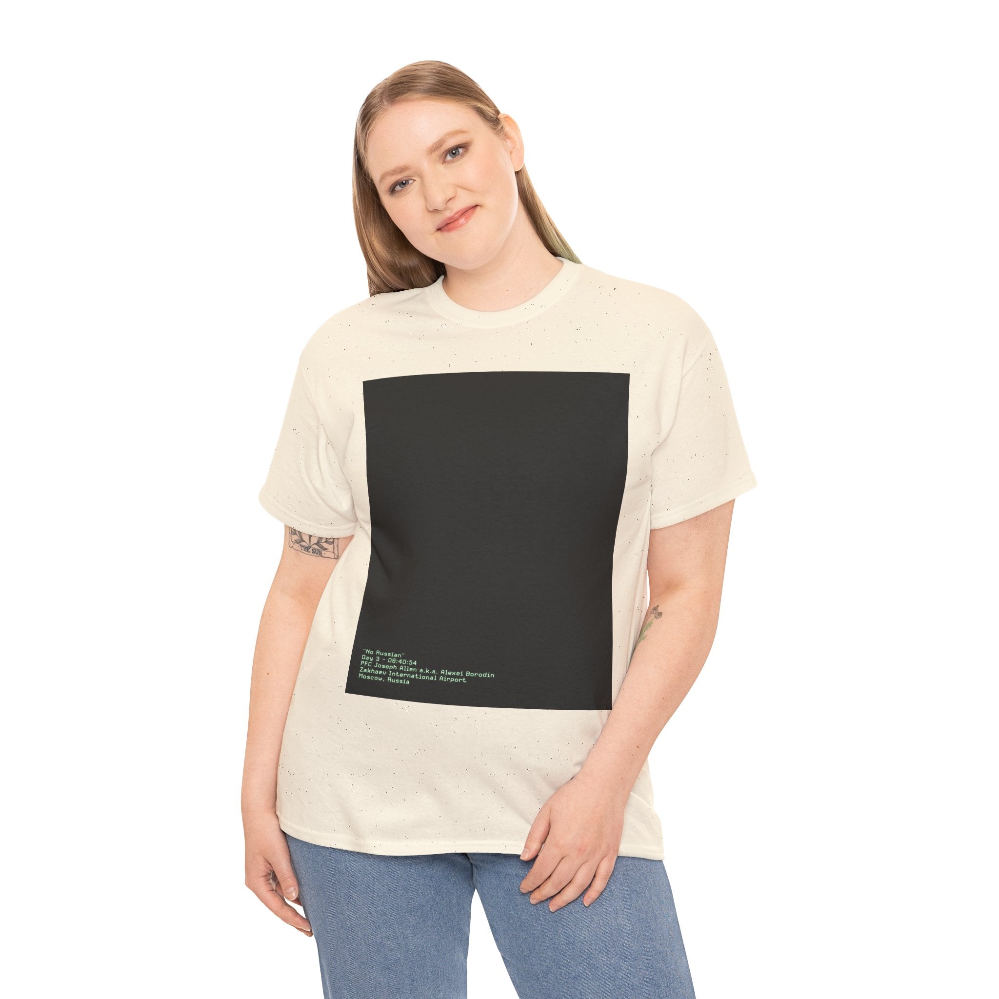 "No Russian" - T-Shirt