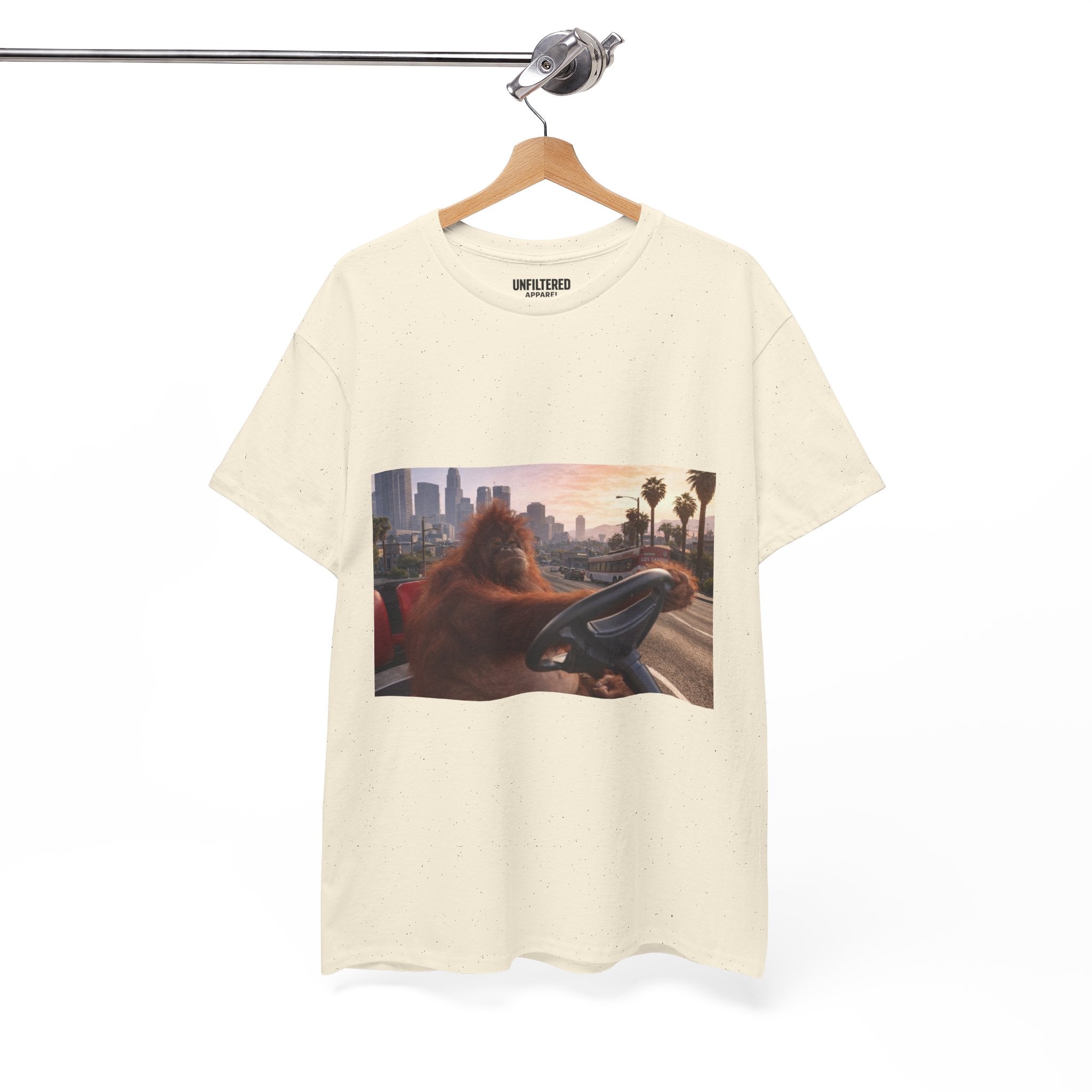 Orangutan Driving Los Santos - T-Shirt