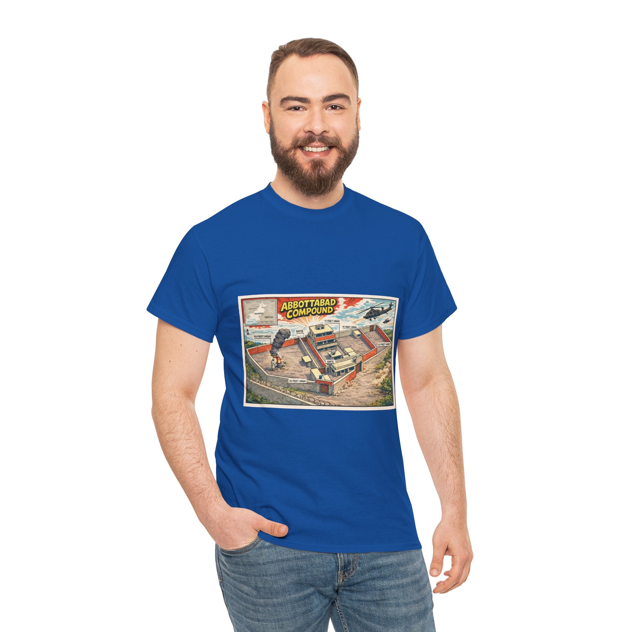 Abbottabad Compound Comic - T-Shirt