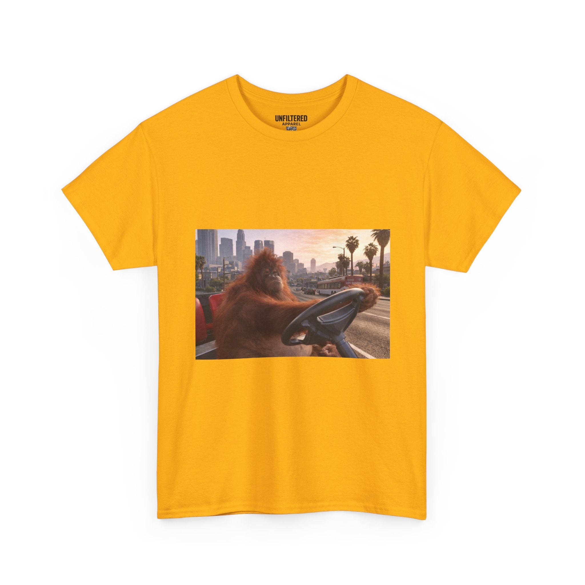 Orangutan Driving Los Santos - T-Shirt