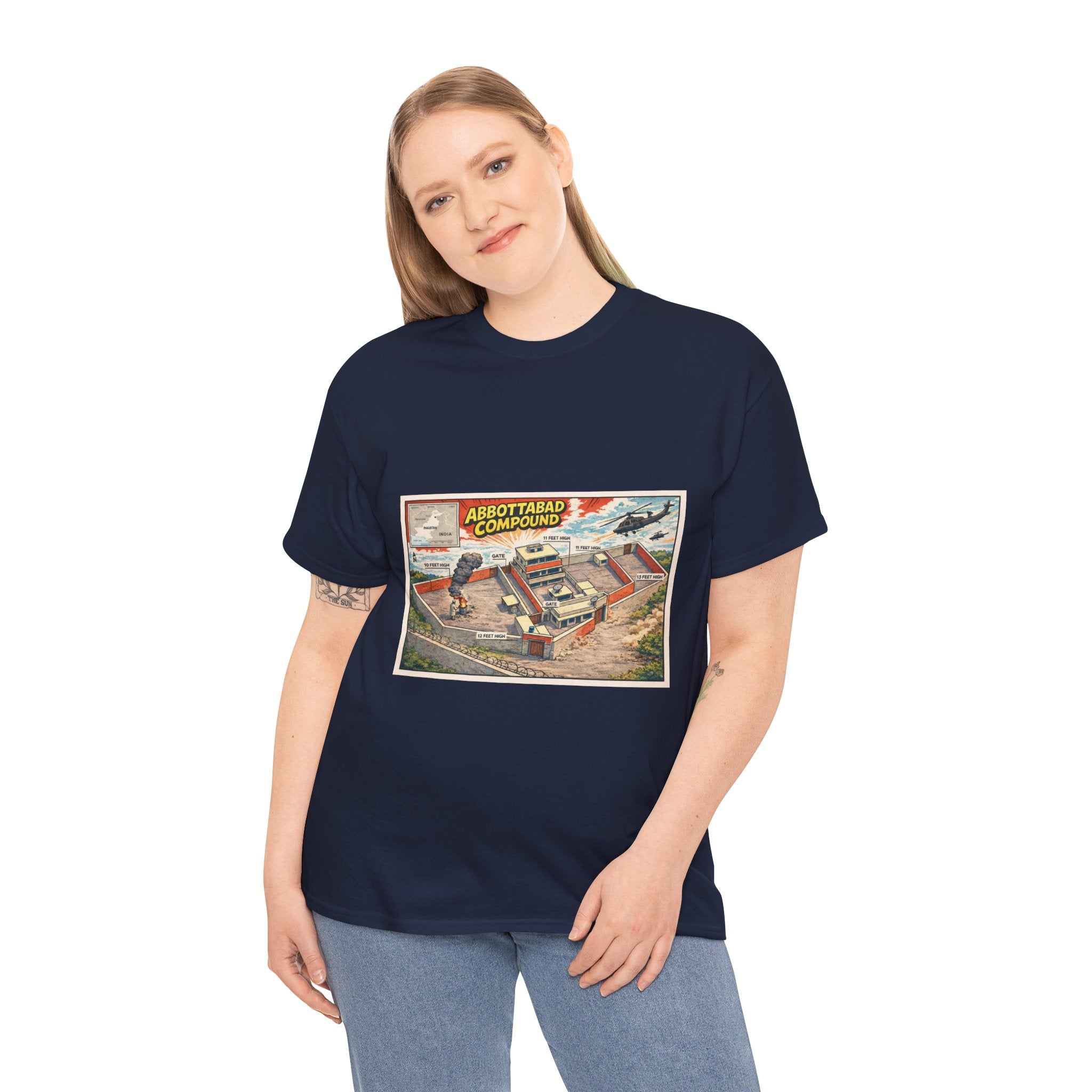 Abbottabad Compound Comic - T-Shirt