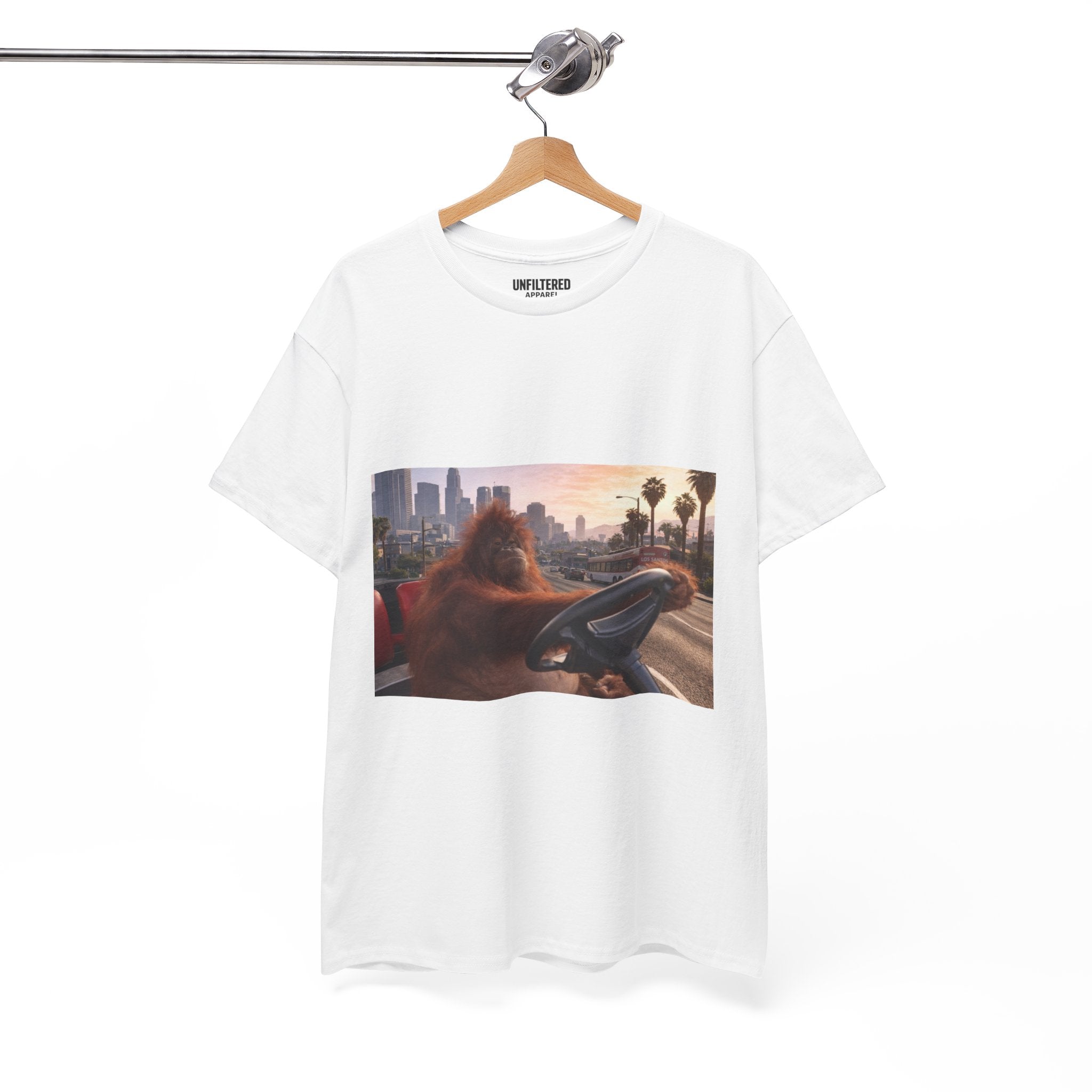 Orangutan Driving Los Santos - T-Shirt