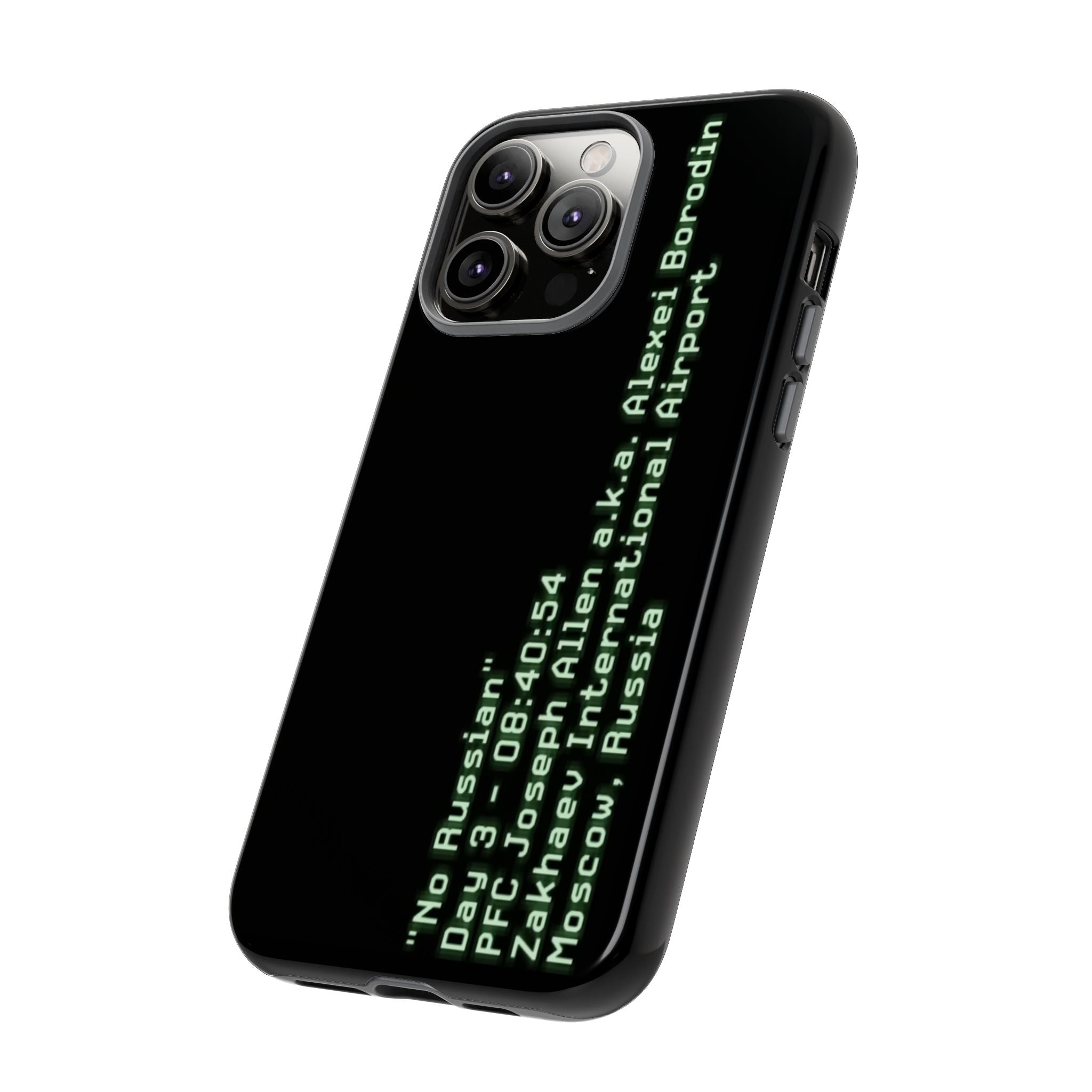 'No Russian' - Tough Case