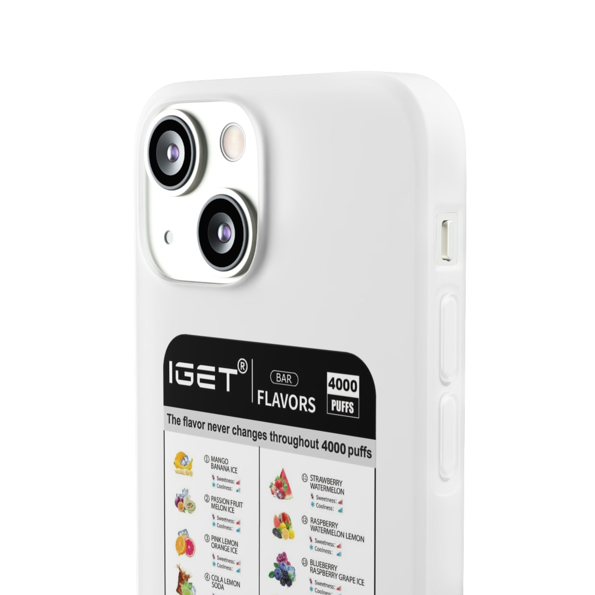 Vape Menu - Flexi Case