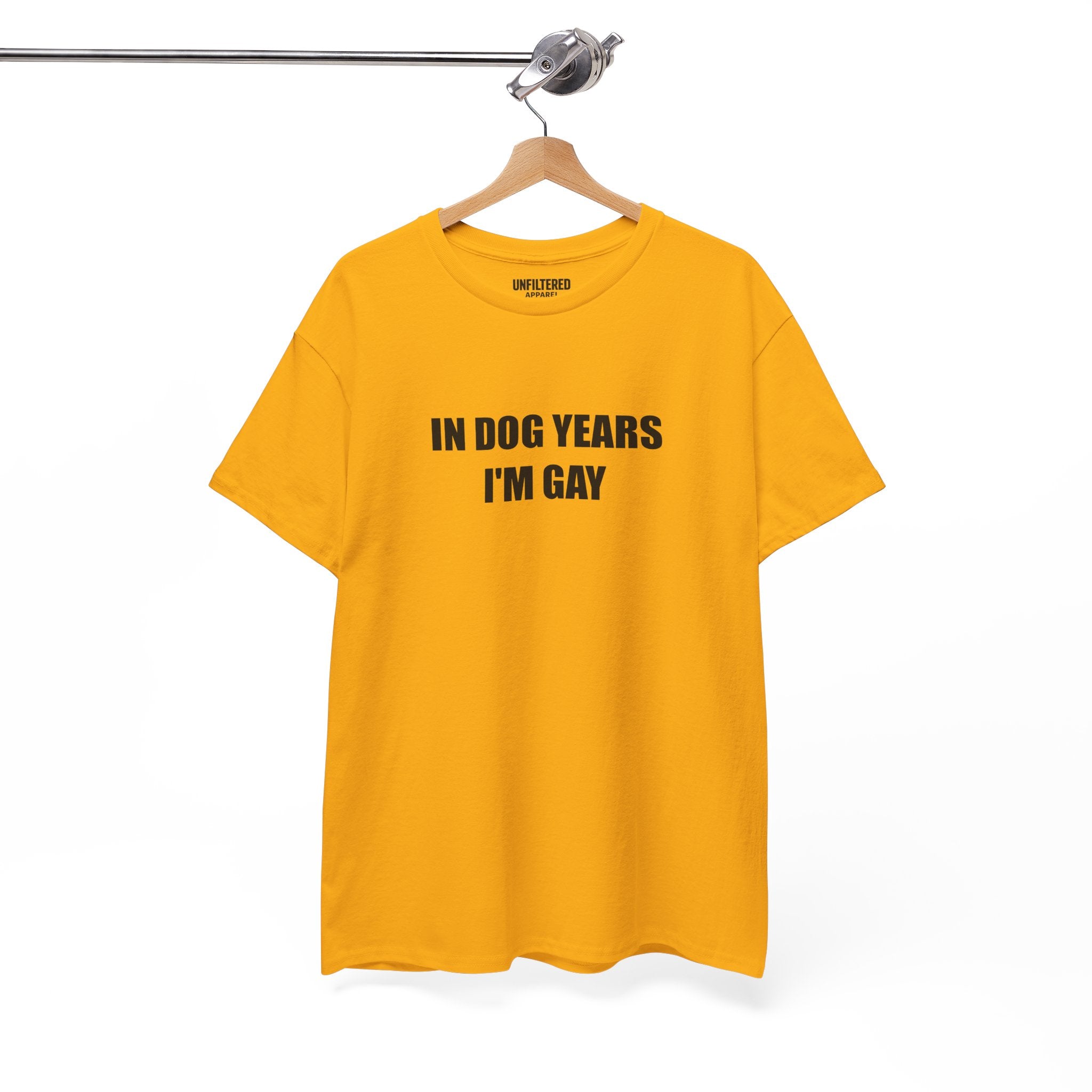 "In Dog Years I'm Gay" - T-Shirt
