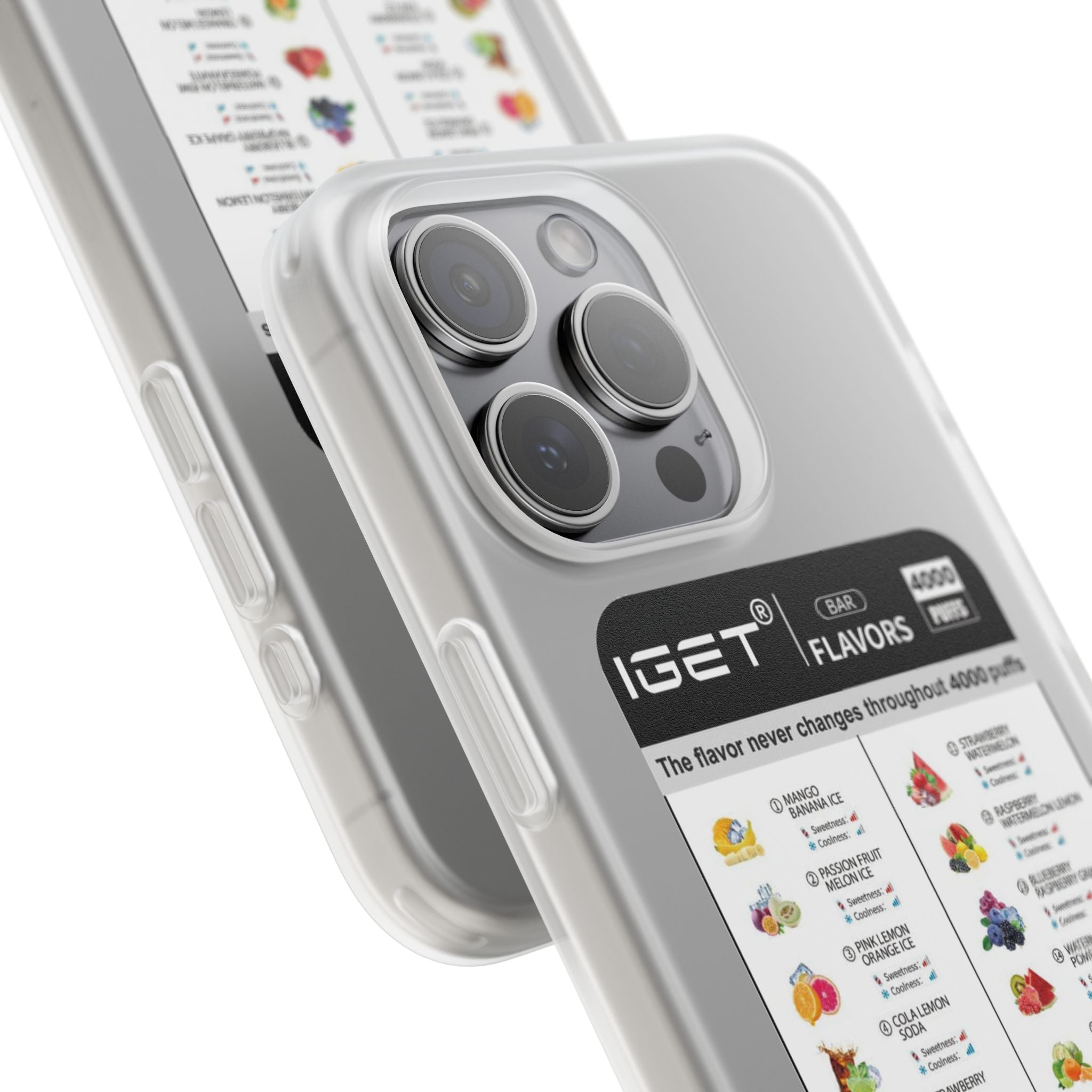 Vape Menu - Flexi Case