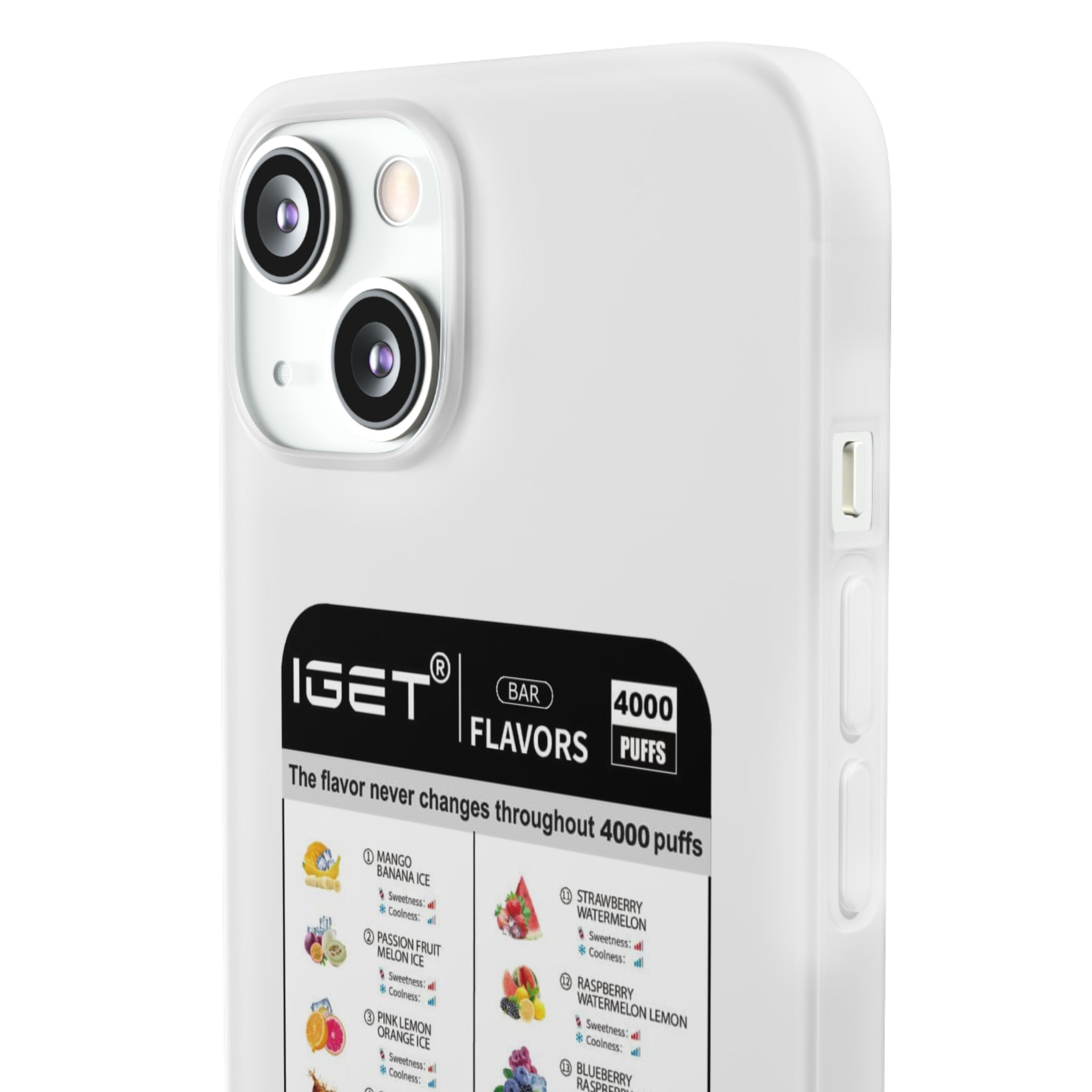 Vape Menu - Flexi Case