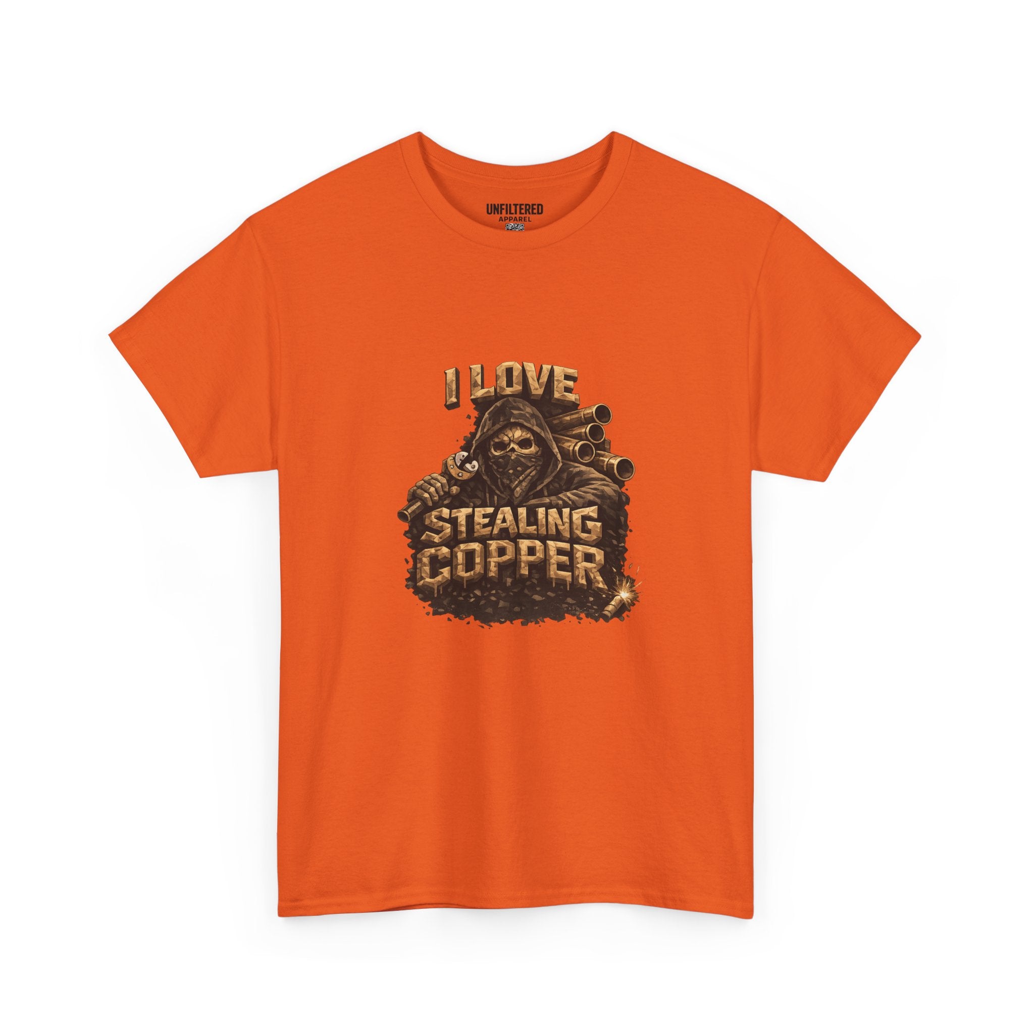 "I Love Stealing Copper" - T-Shirt