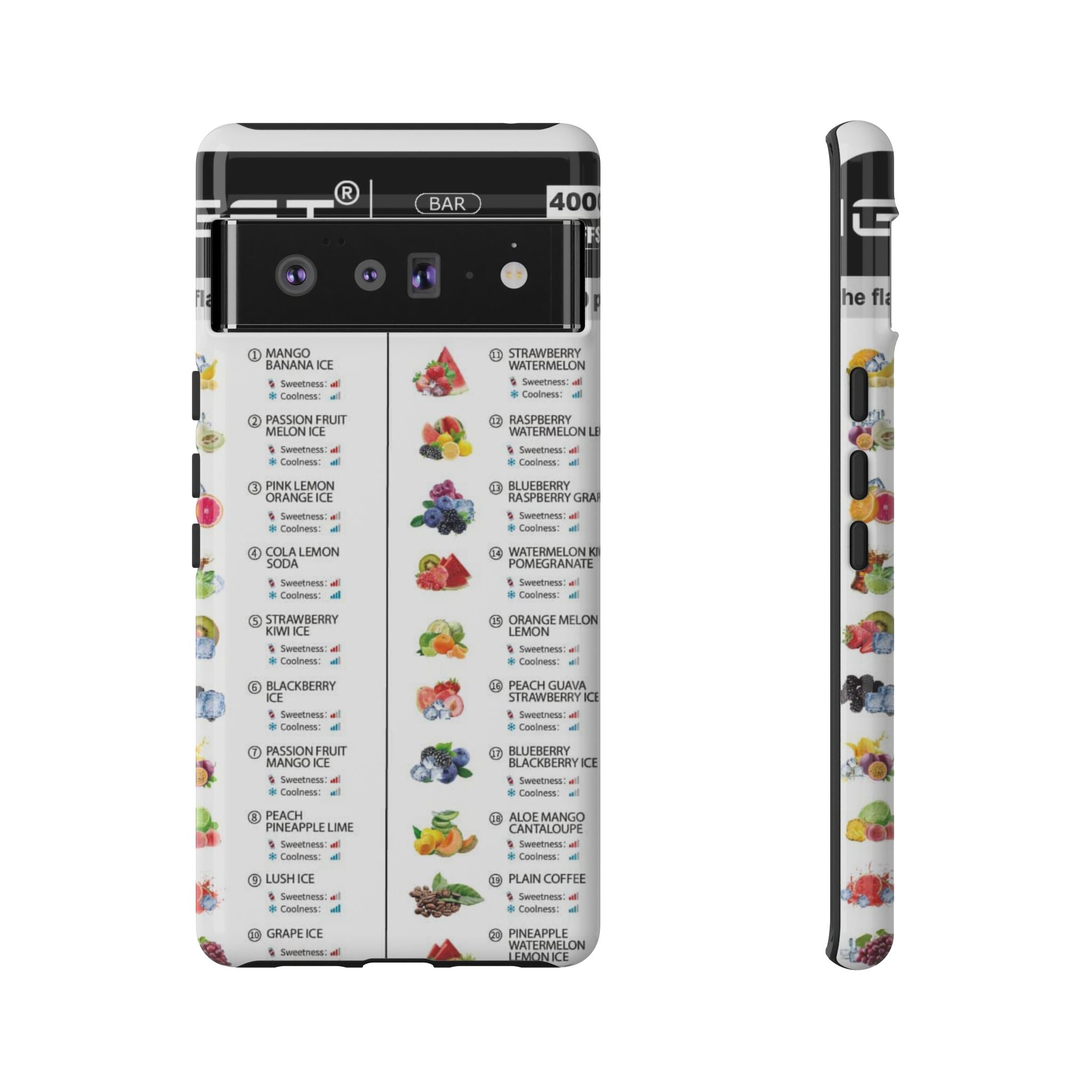 Vape Menu - Tough Case