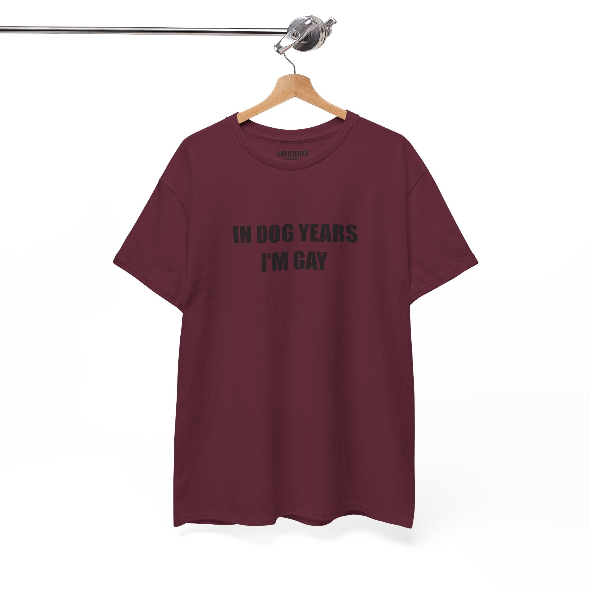 "In Dog Years I'm Gay" - T-Shirt