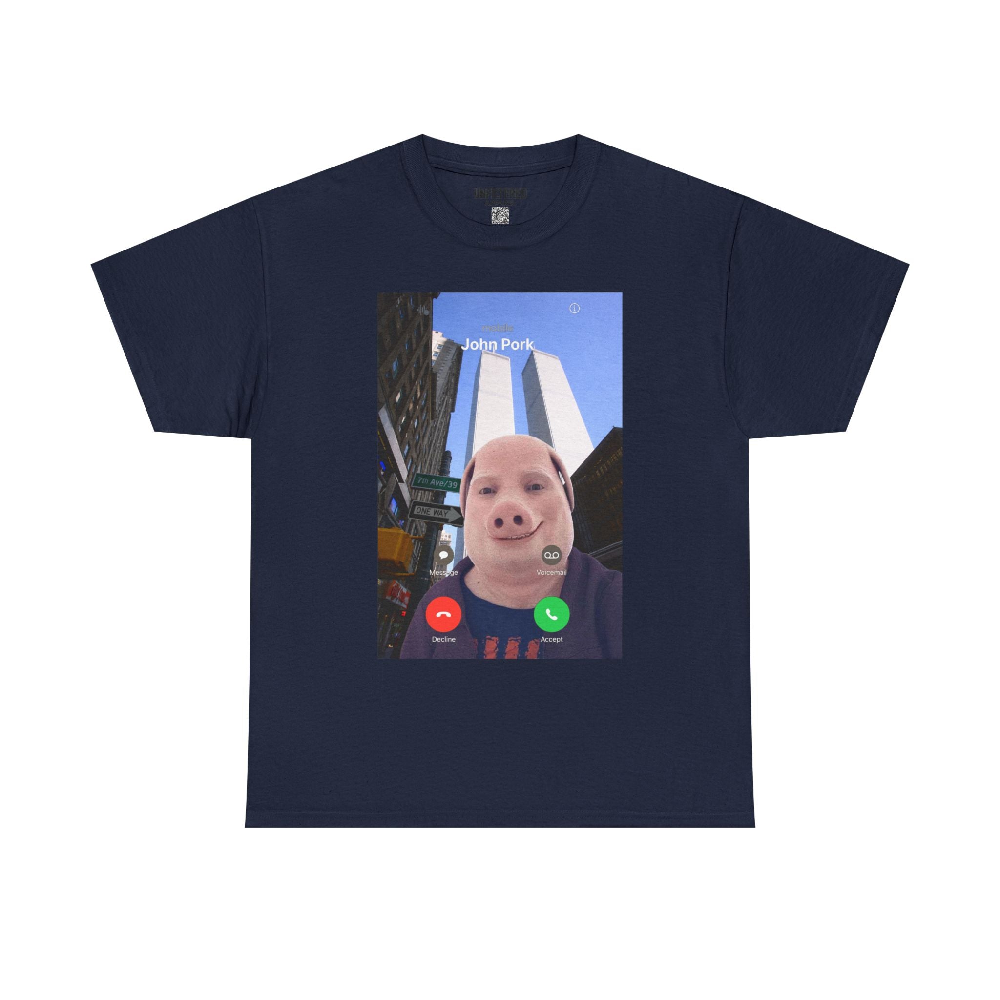 John Pork in New York - T-Shirt