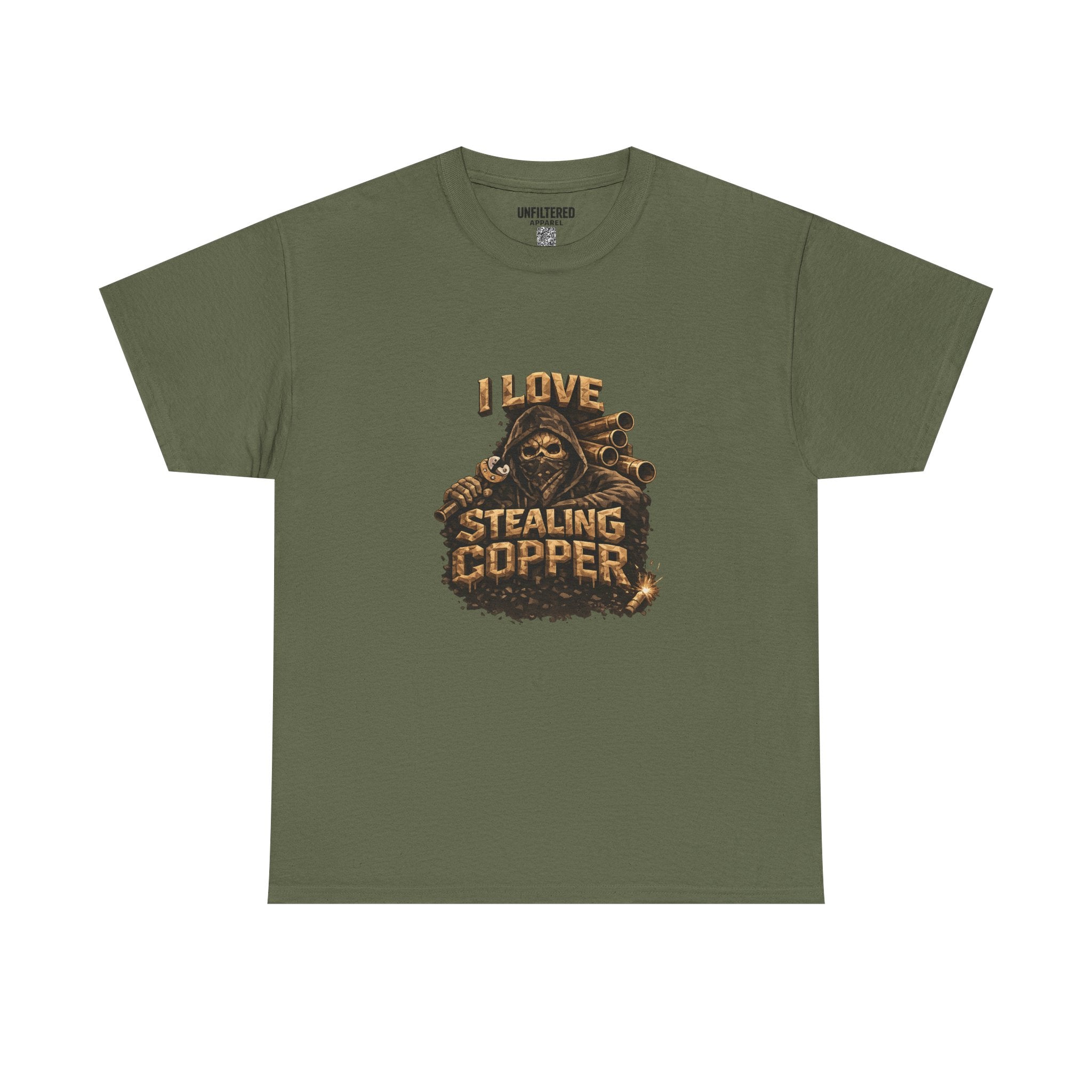 "I Love Stealing Copper" - T-Shirt