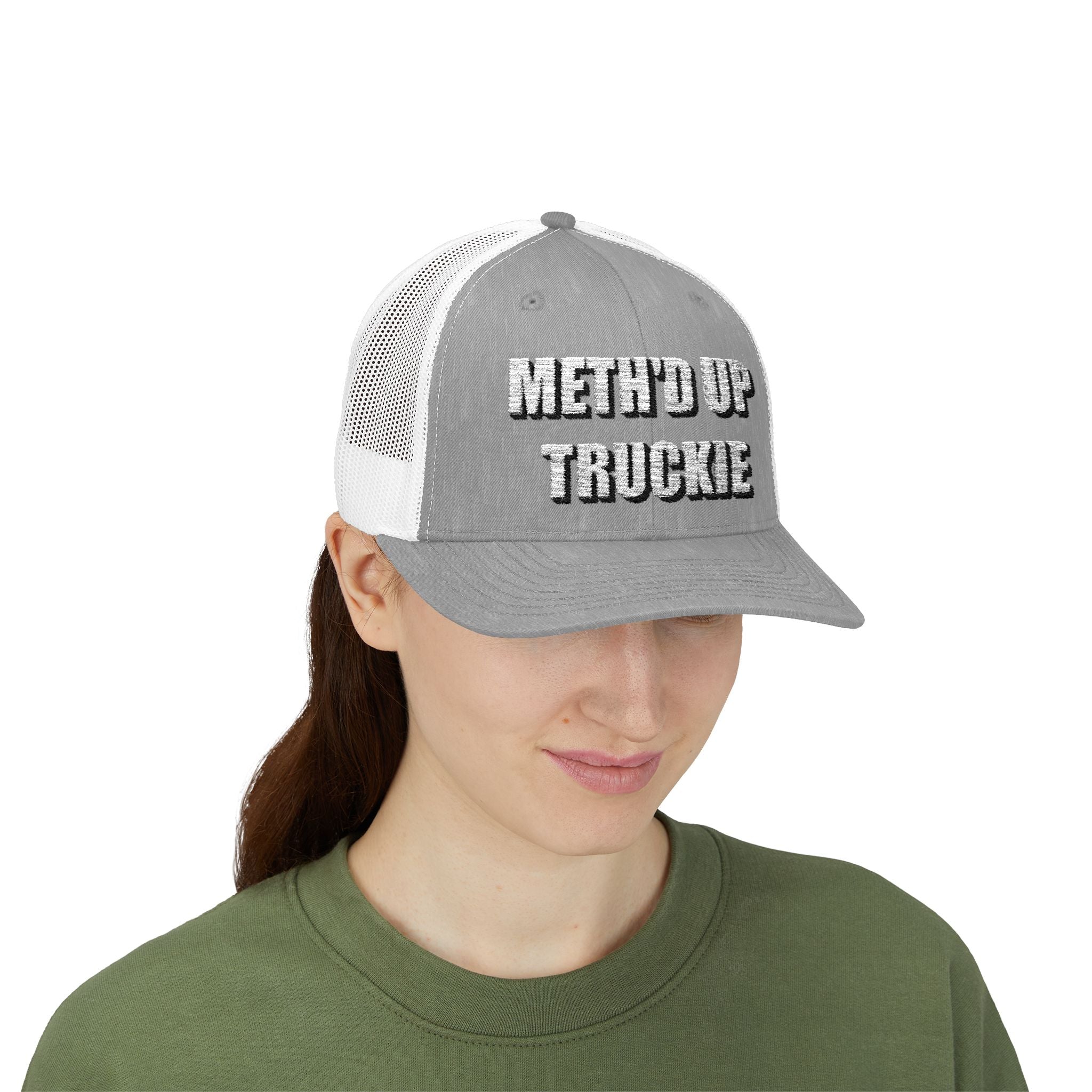 Trucker Cap — Aussie 'Meth'd Up Truckie' Retro Mesh Snapback
