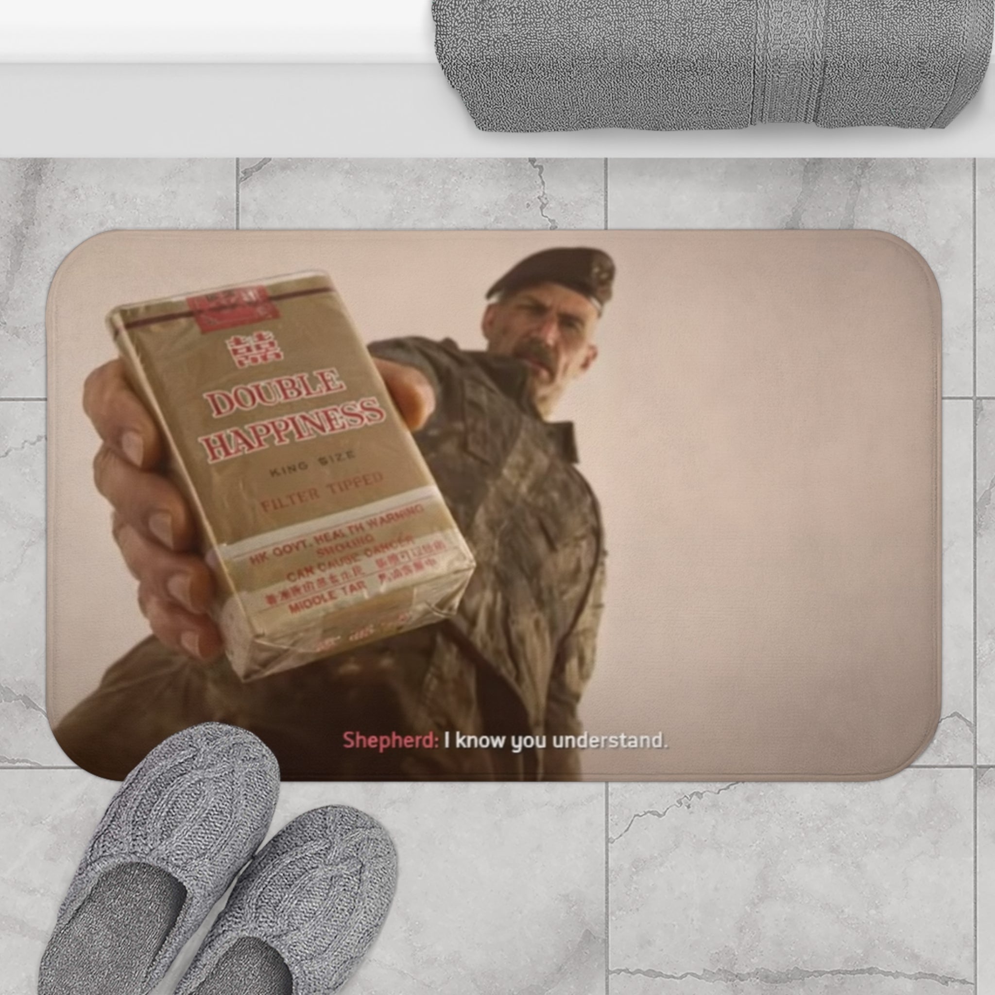 Shepard Double Happiness - Bathmat