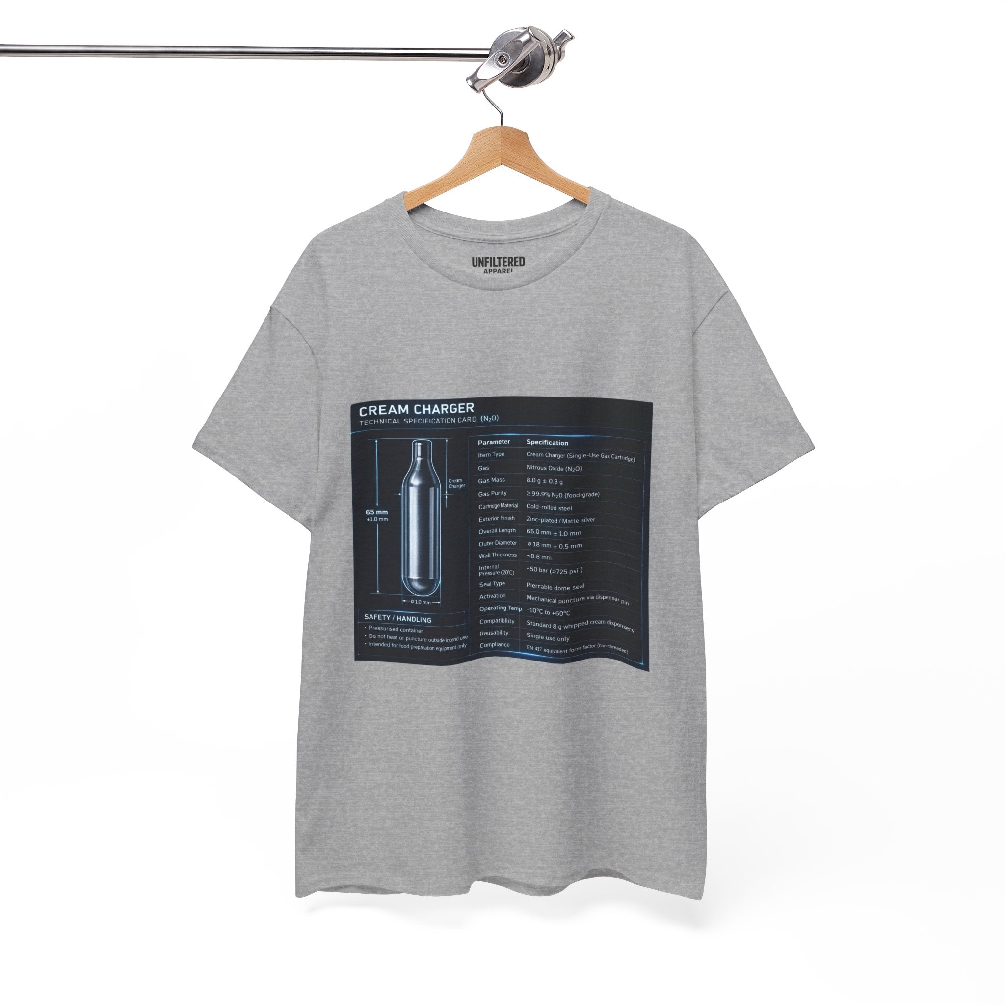 Creme Charger Blueprint - T-Shirt