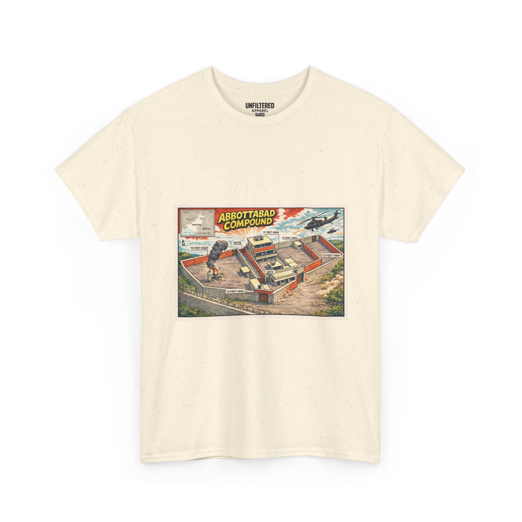 Abbottabad Compound Comic - T-Shirt
