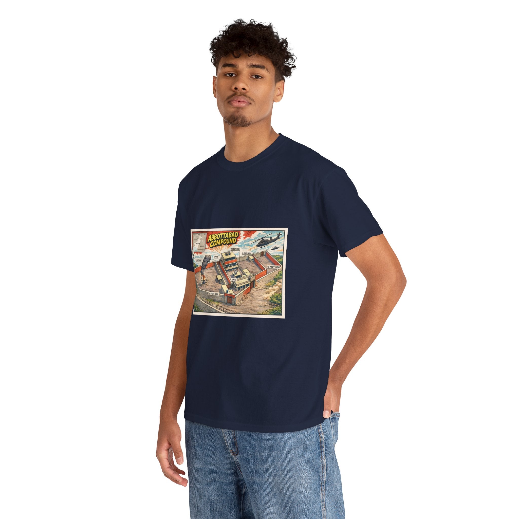 Abbottabad Compound Comic - T-Shirt