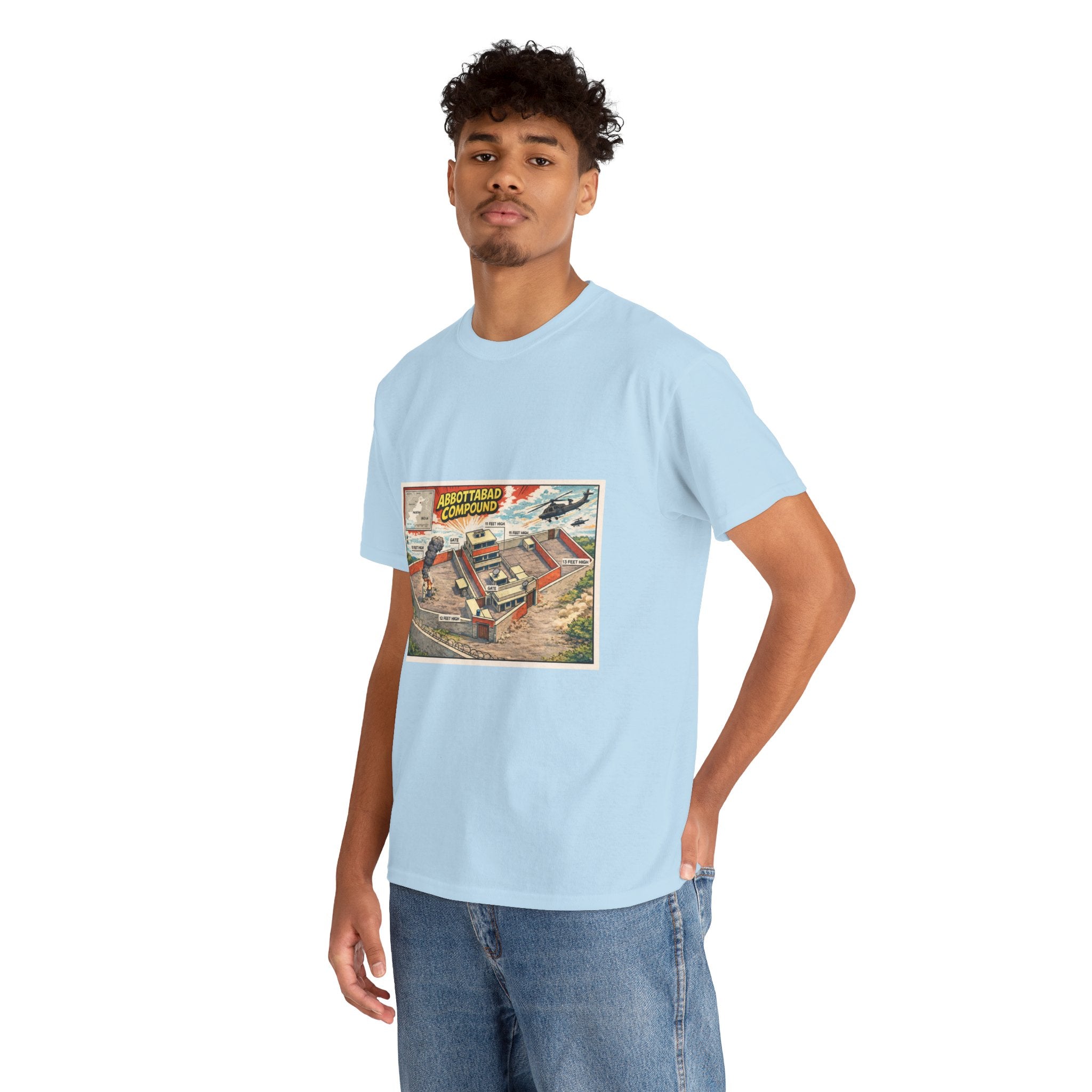 Abbottabad Compound Comic - T-Shirt
