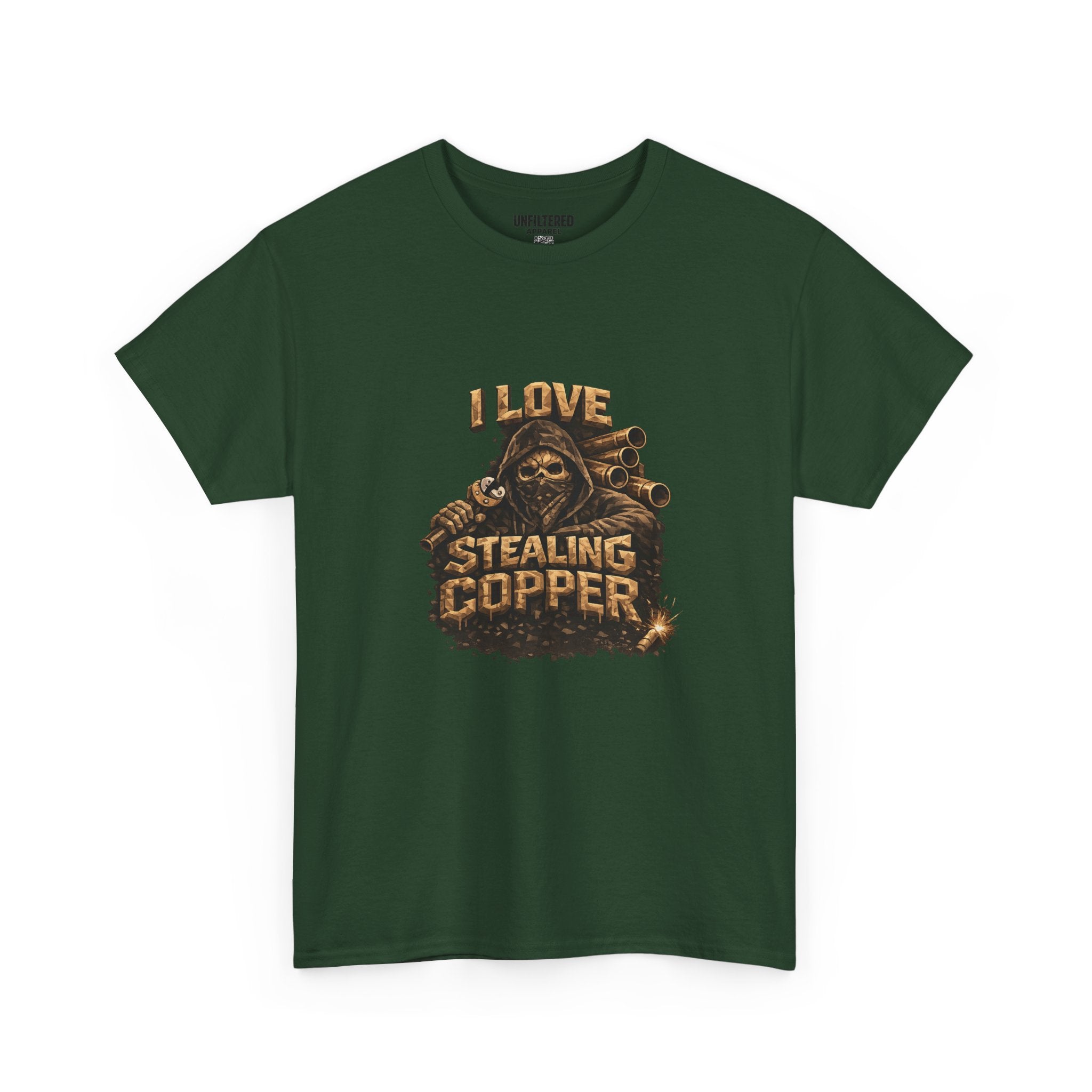 "I Love Stealing Copper" - T-Shirt
