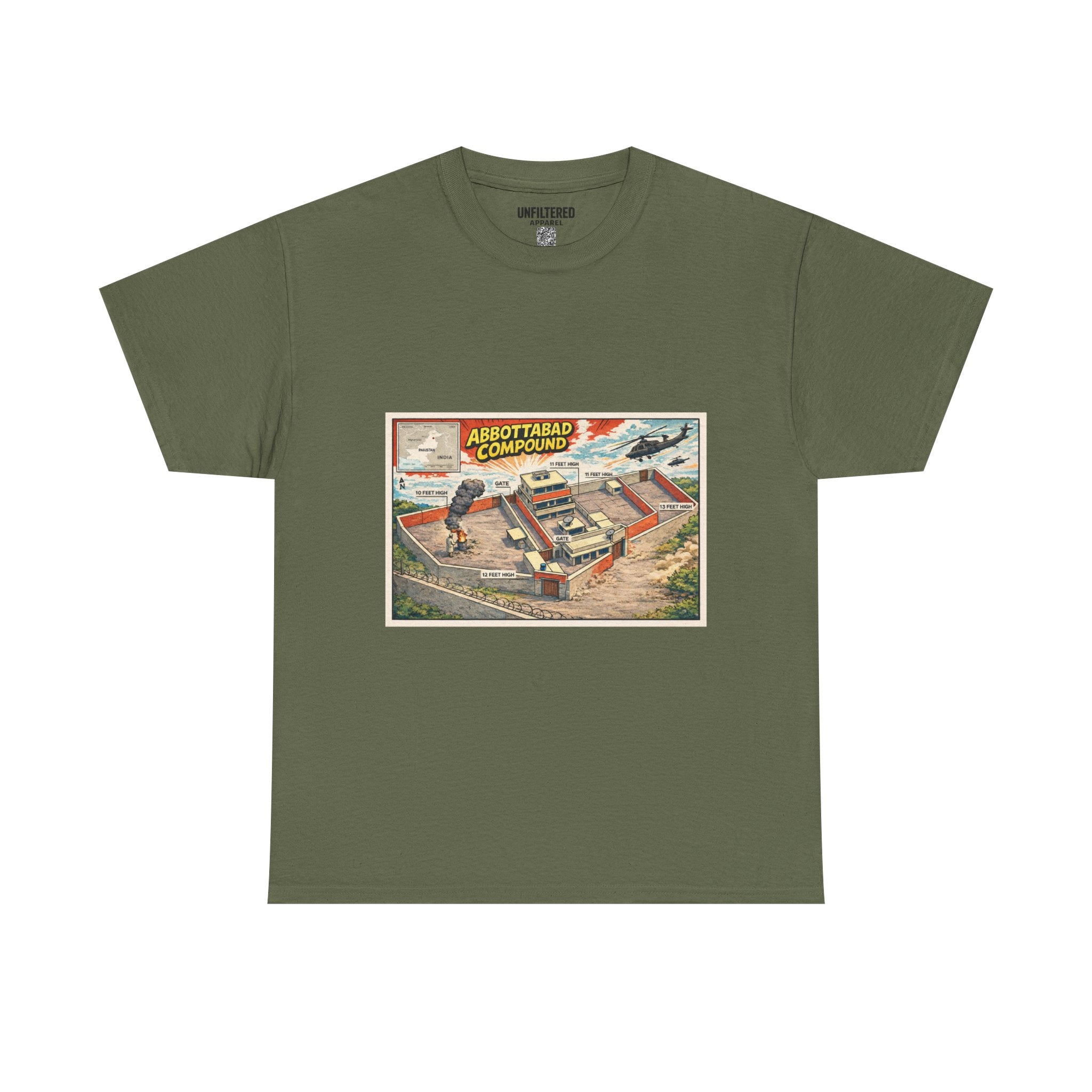 Abbottabad Compound Comic - T-Shirt
