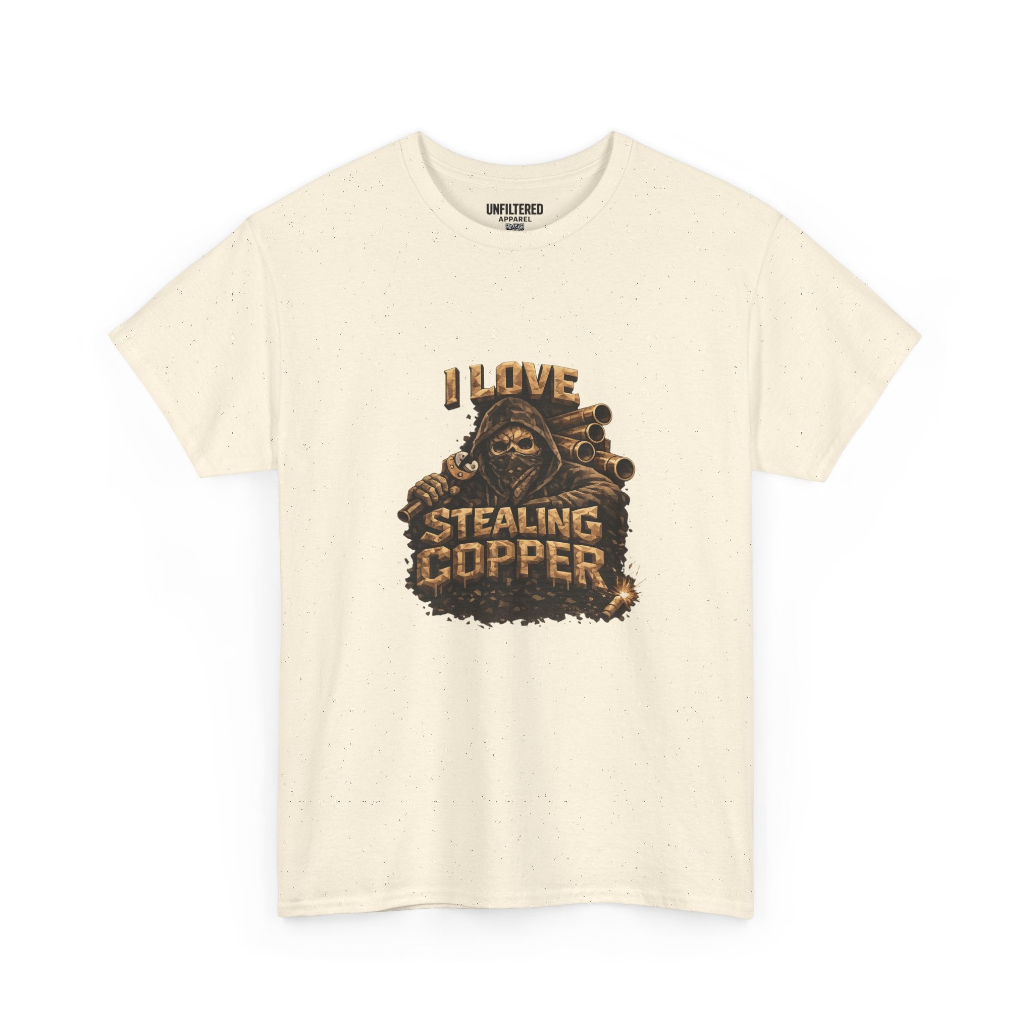 "I Love Stealing Copper" - T-Shirt