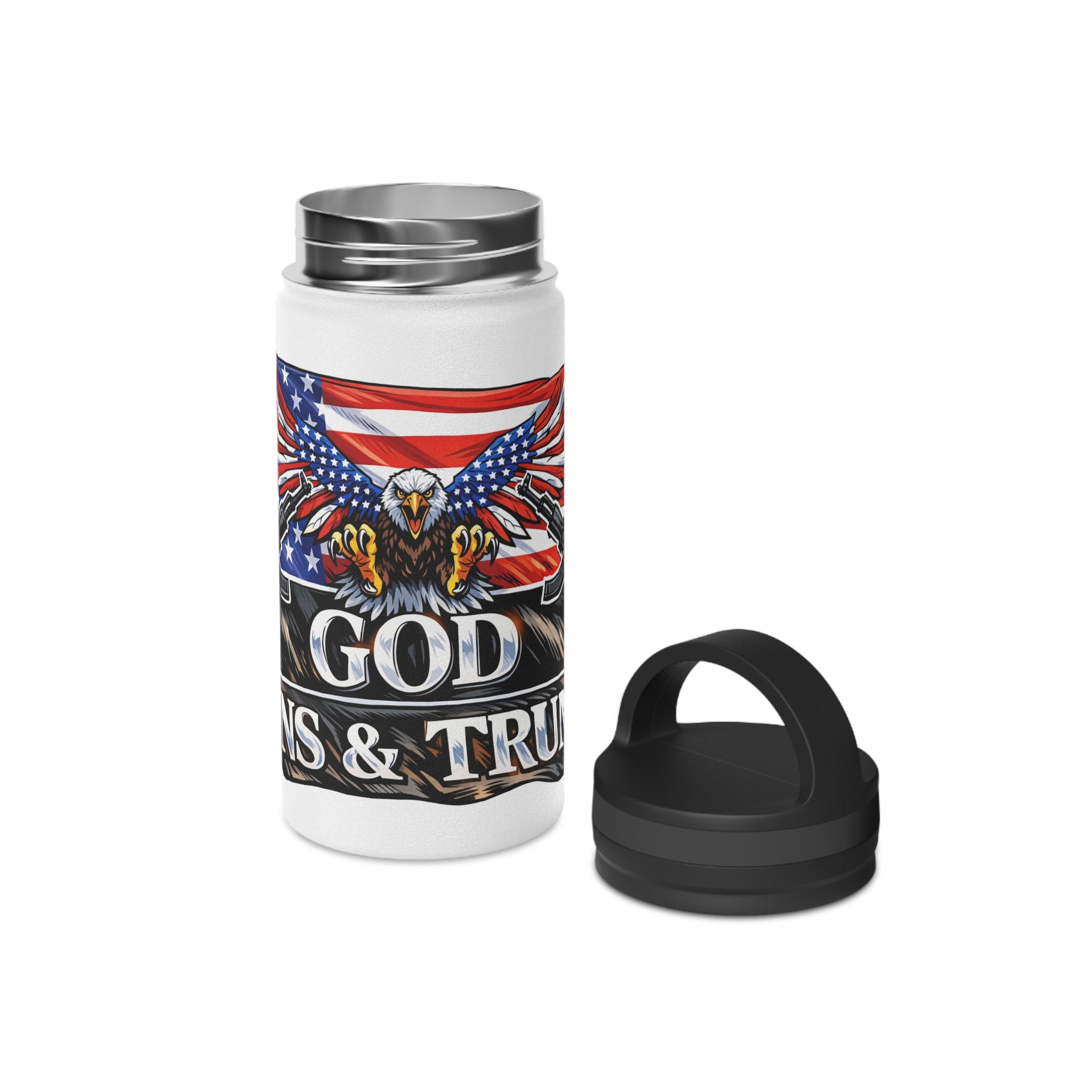 God, Guns & Glory Stainless Steel Bottle
