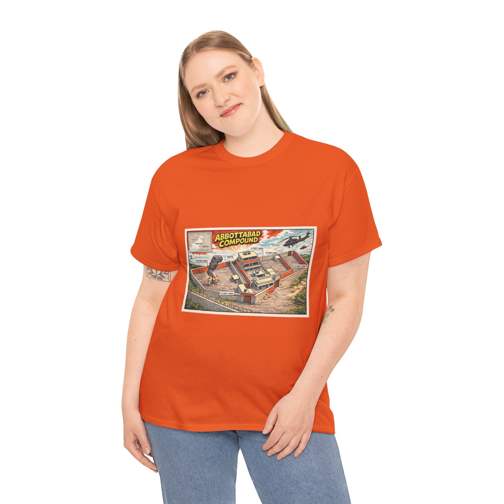 Abbottabad Compound Comic - T-Shirt