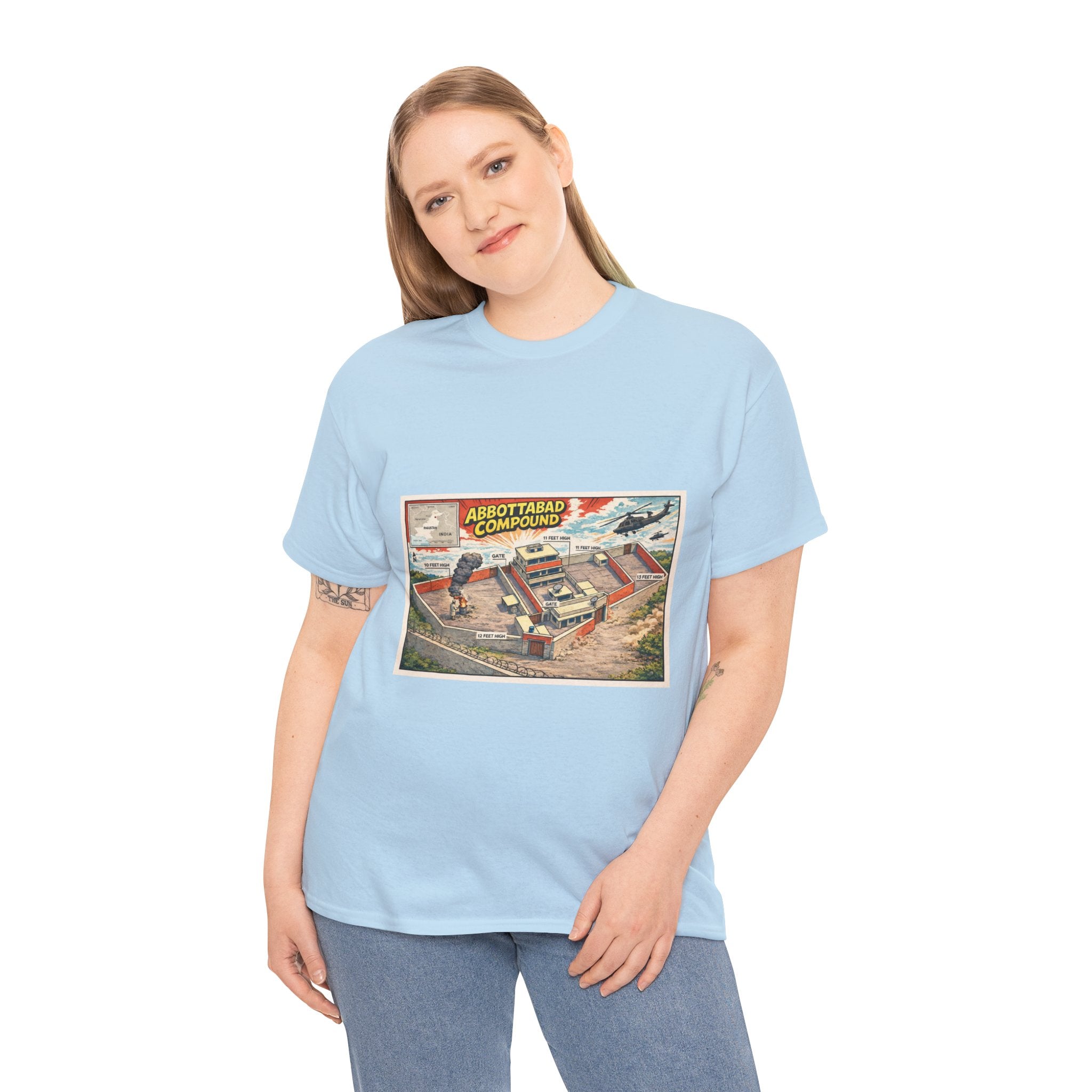 Abbottabad Compound Comic - T-Shirt