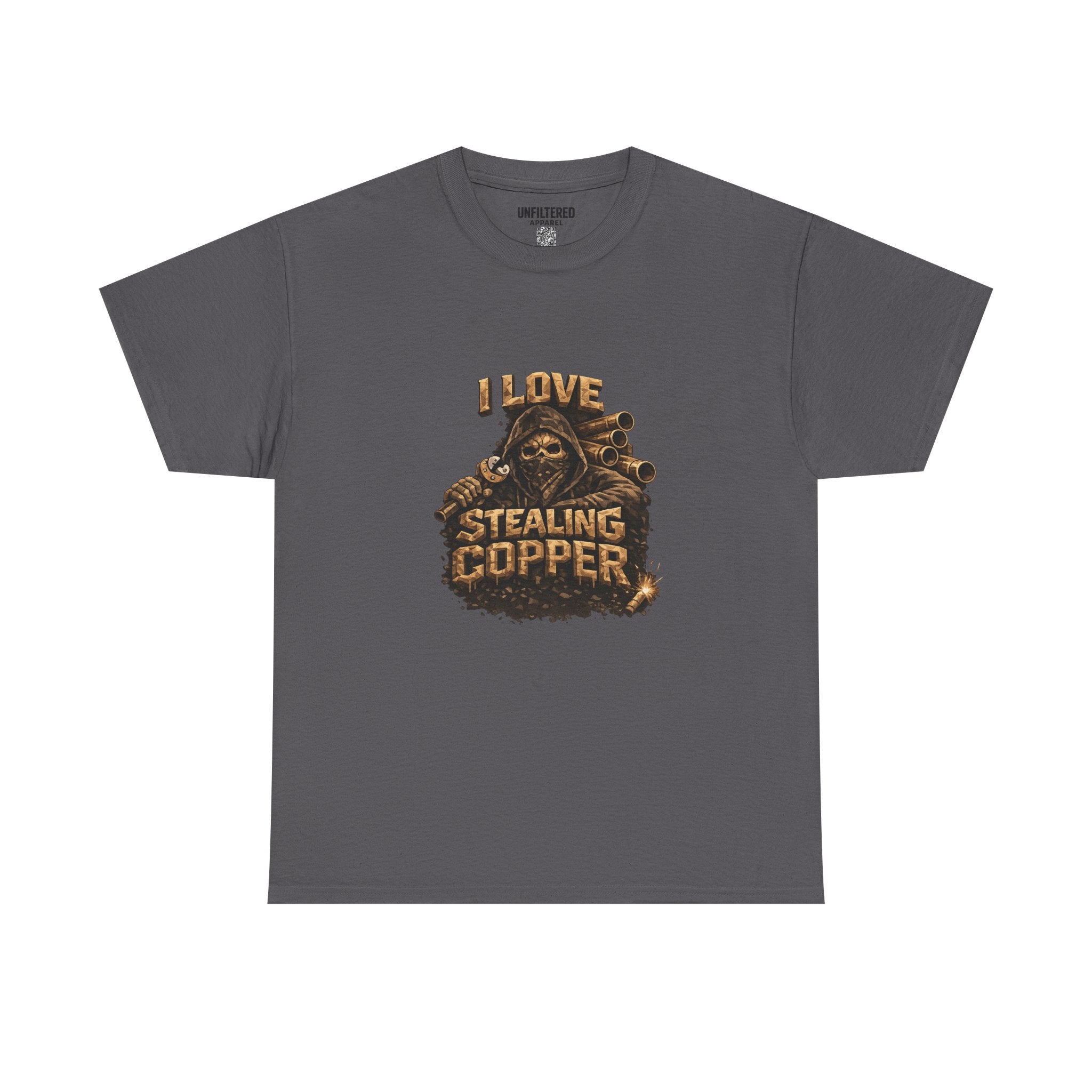 "I Love Stealing Copper" - T-Shirt