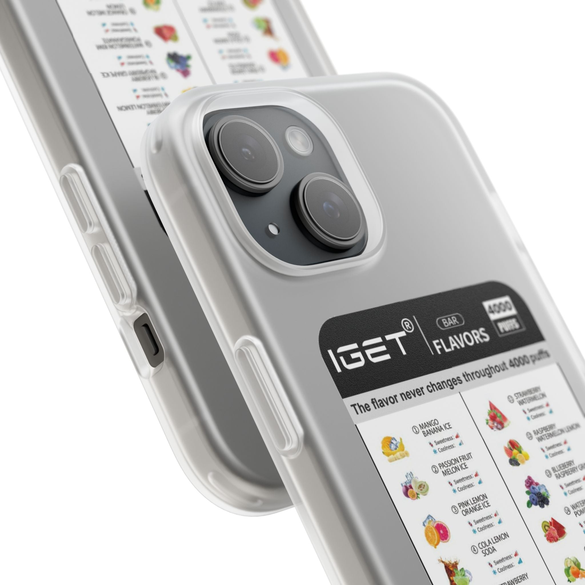 Vape Menu - Flexi Case