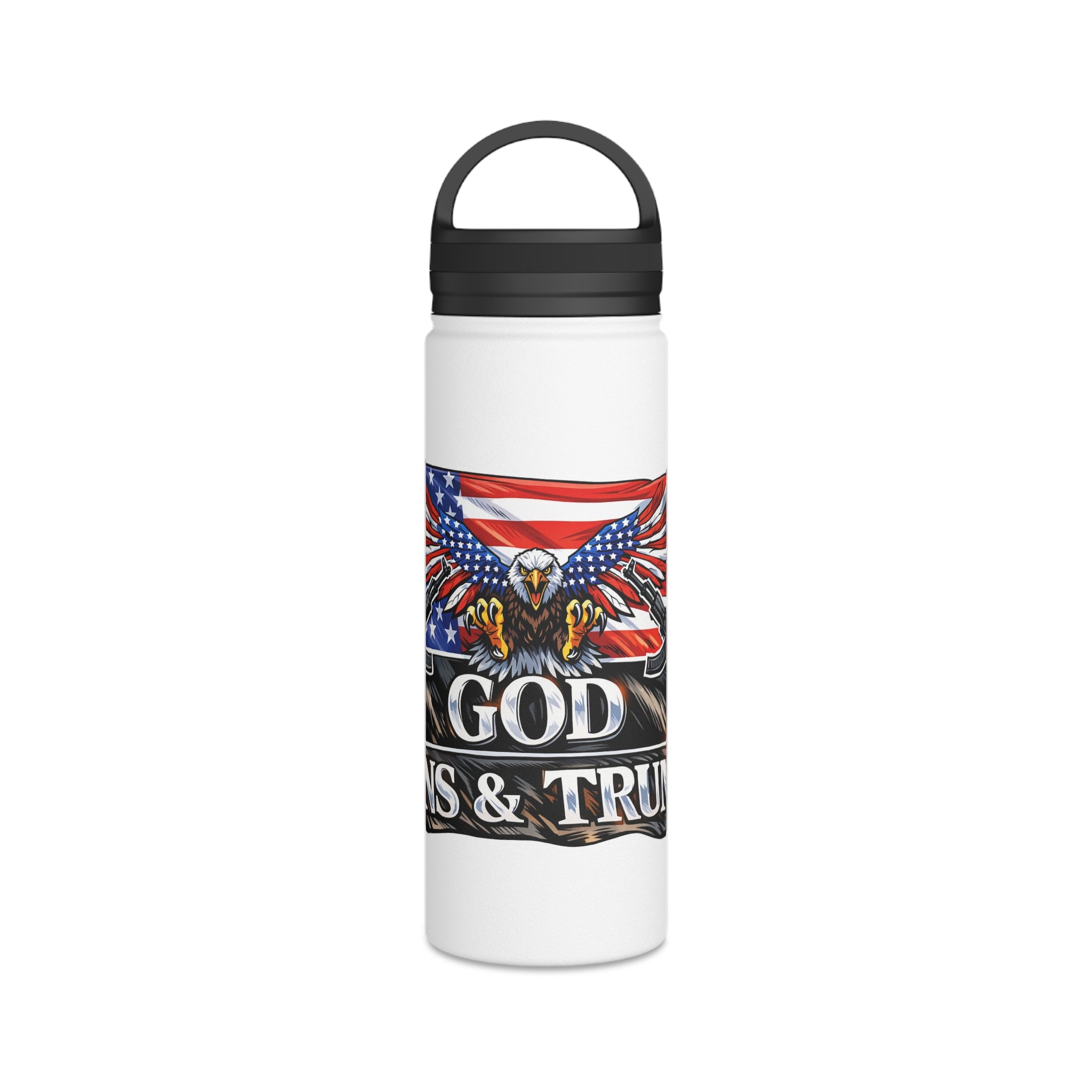 God, Guns & Glory Stainless Steel Bottle