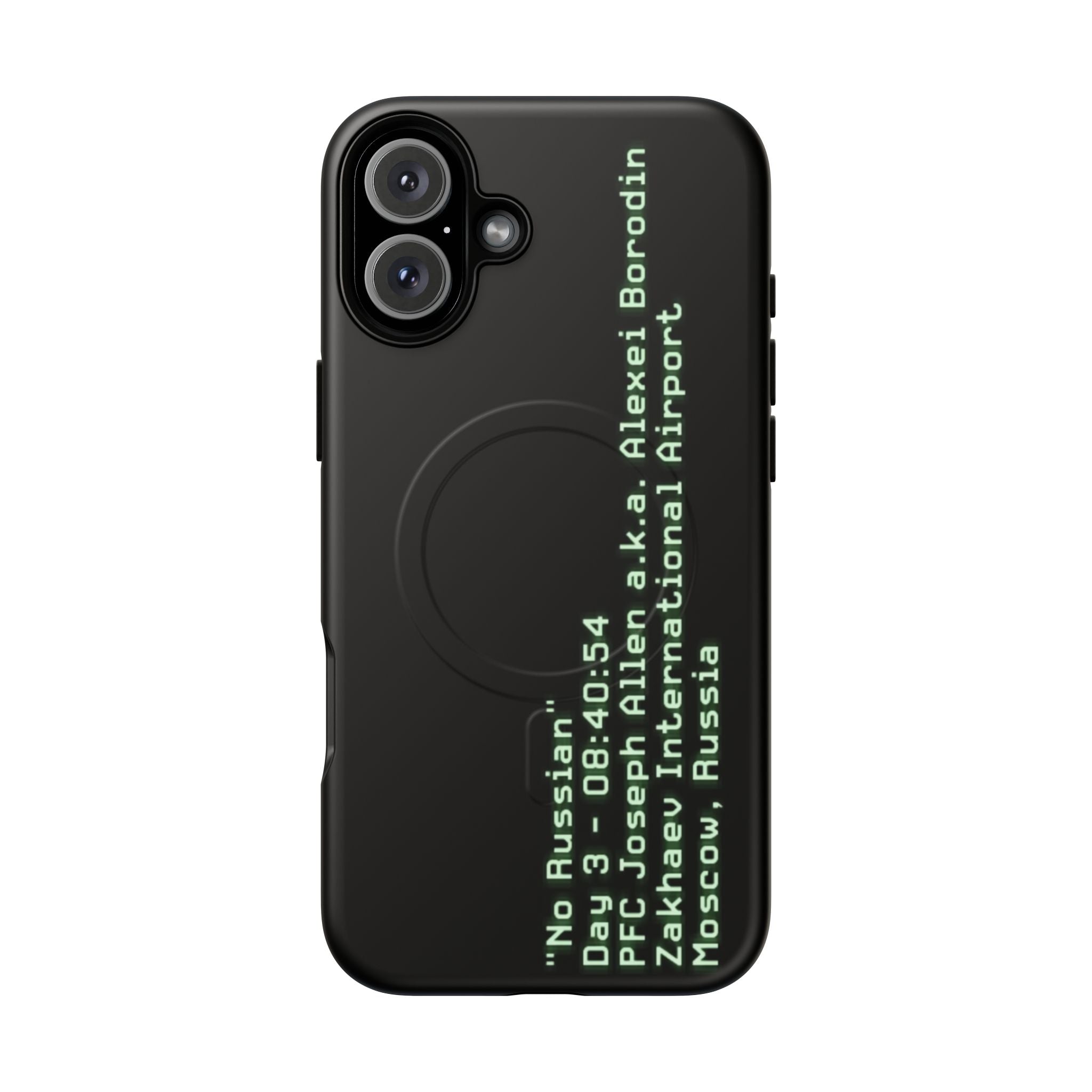 'No Russian' - Tough Magnetic Case