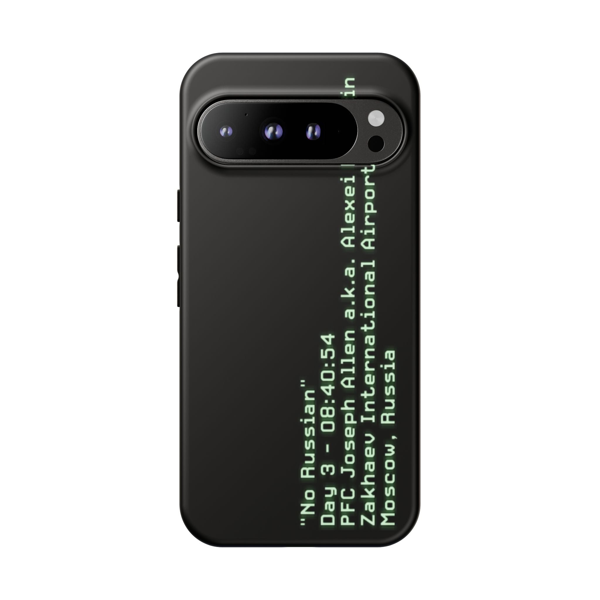 'No Russian' - Tough Case