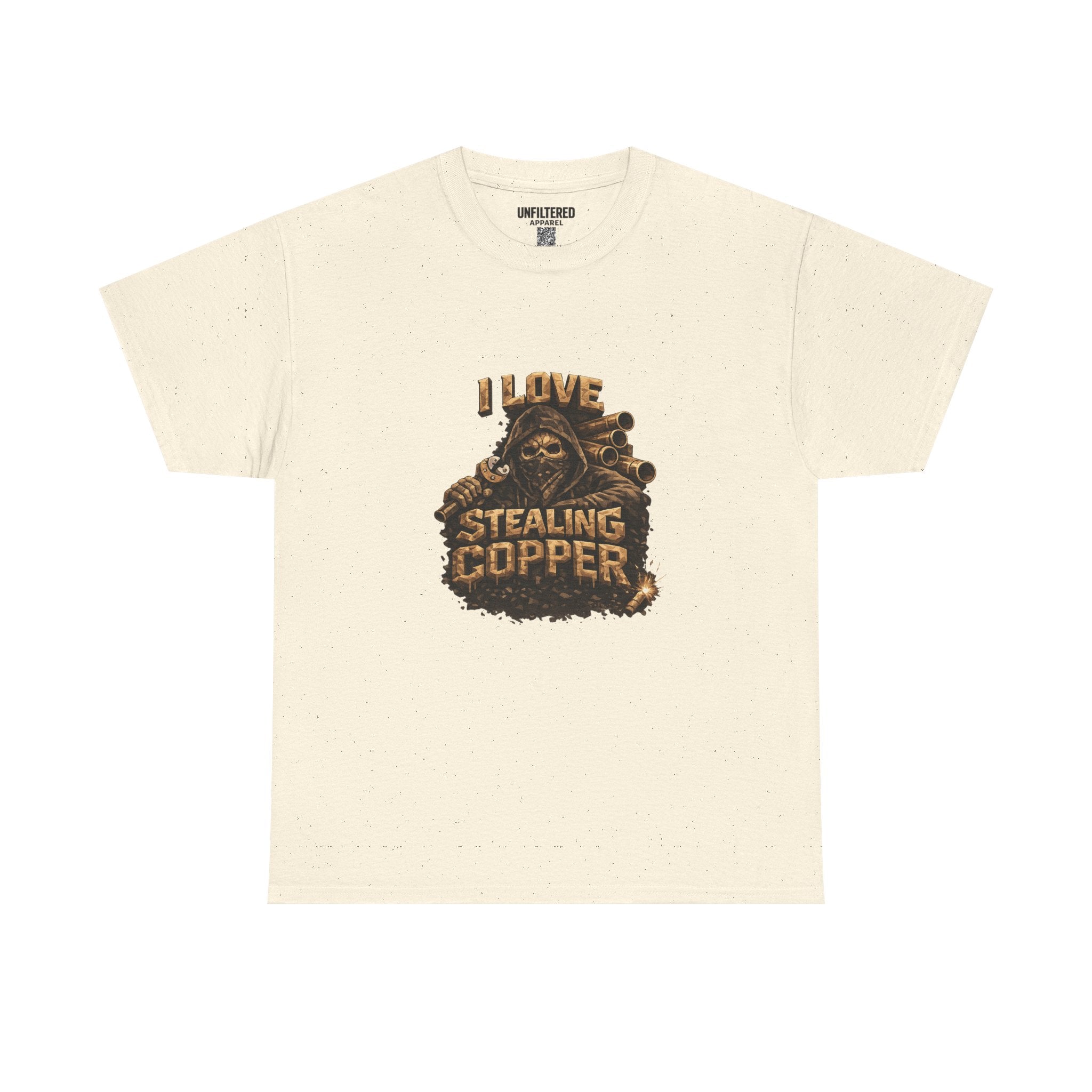 "I Love Stealing Copper" - T-Shirt