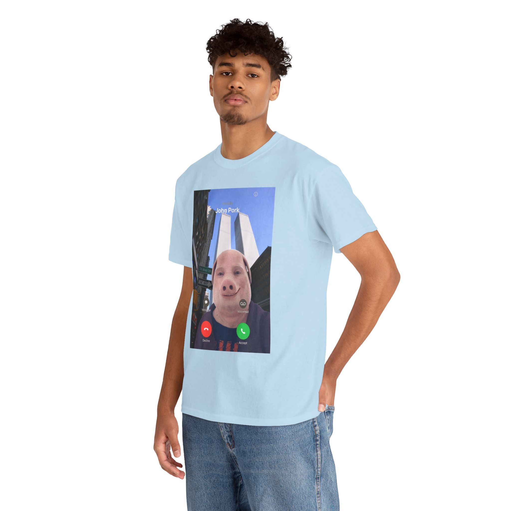 John Pork in New York - T-Shirt