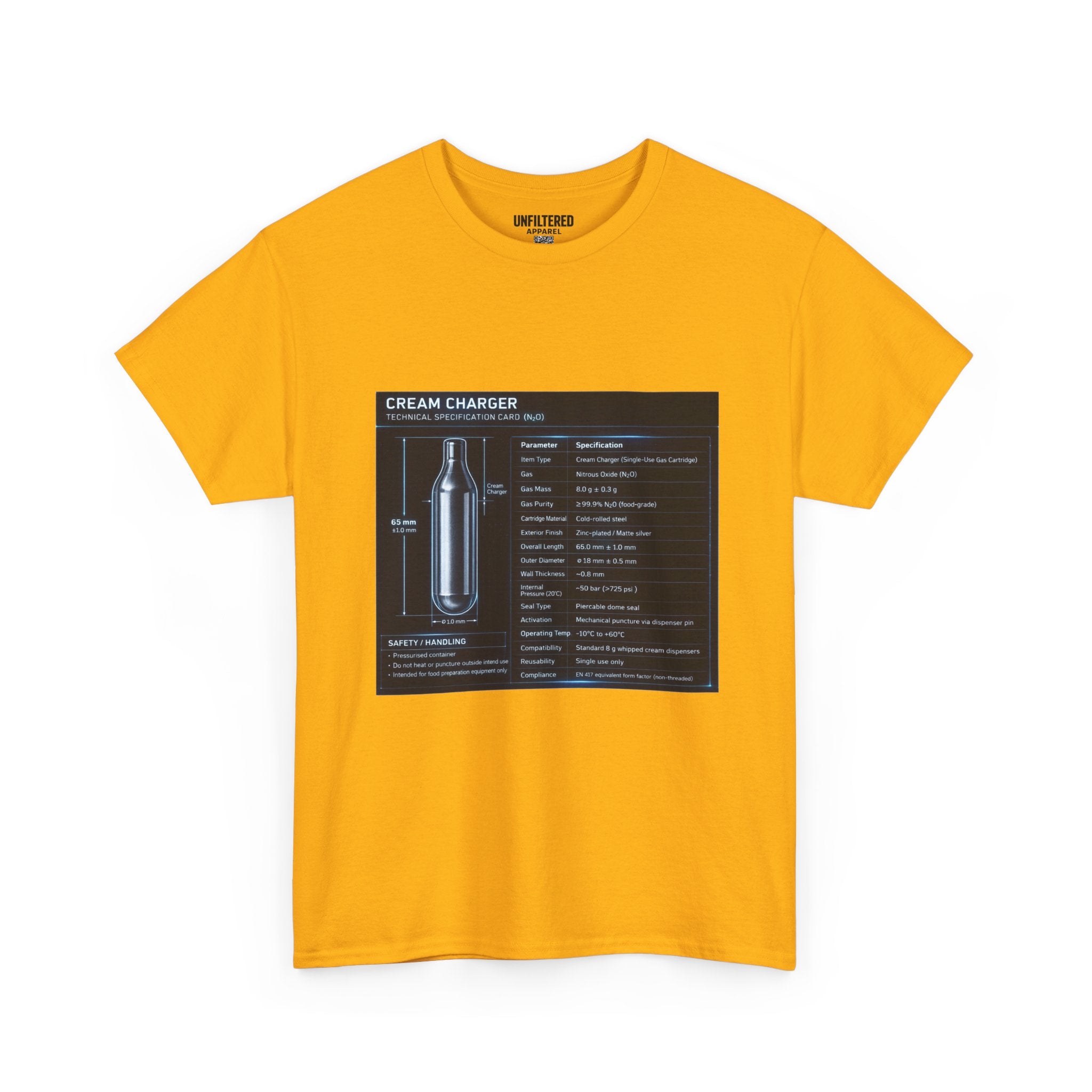 Creme Charger Blueprint - T-Shirt