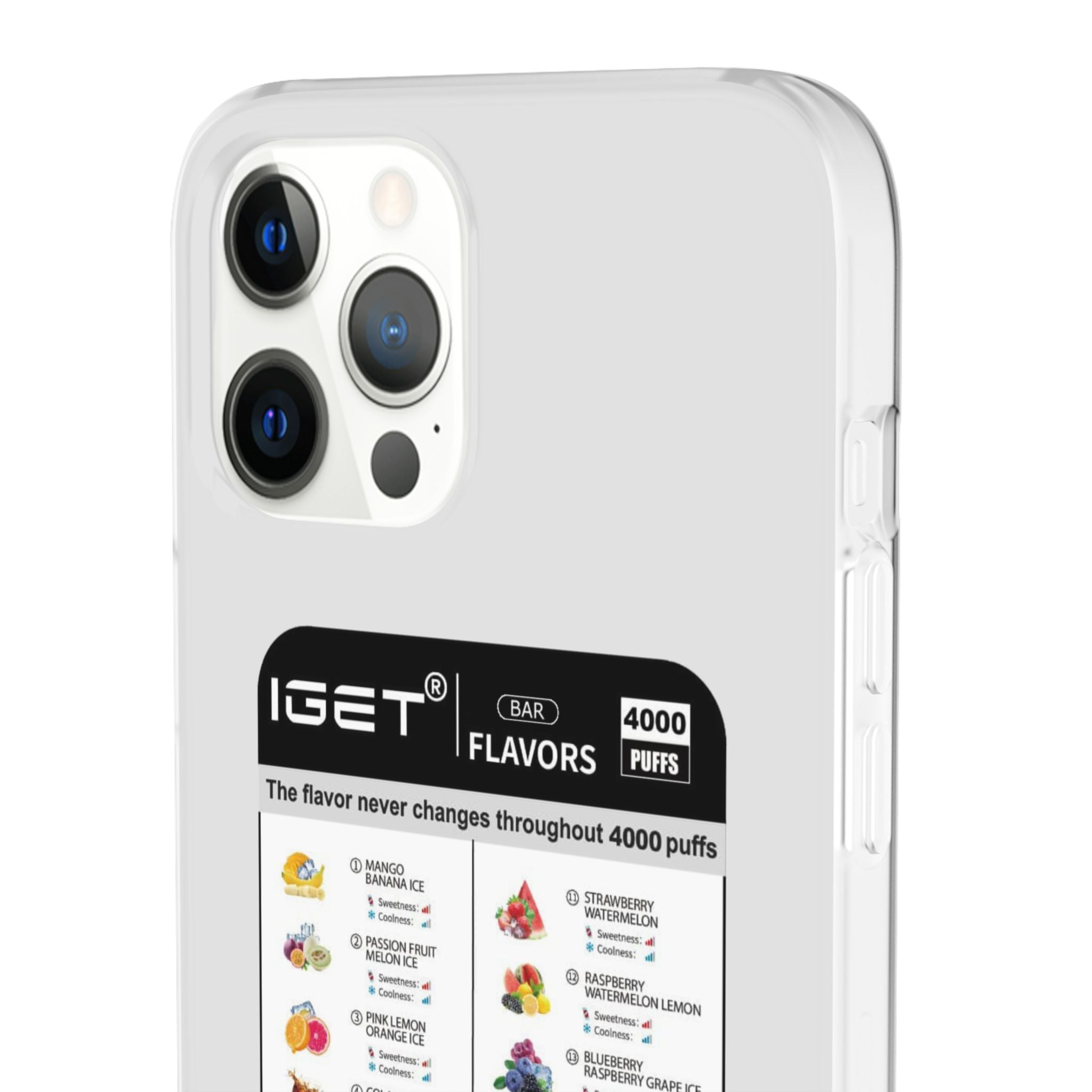 Vape Menu - Flexi Case