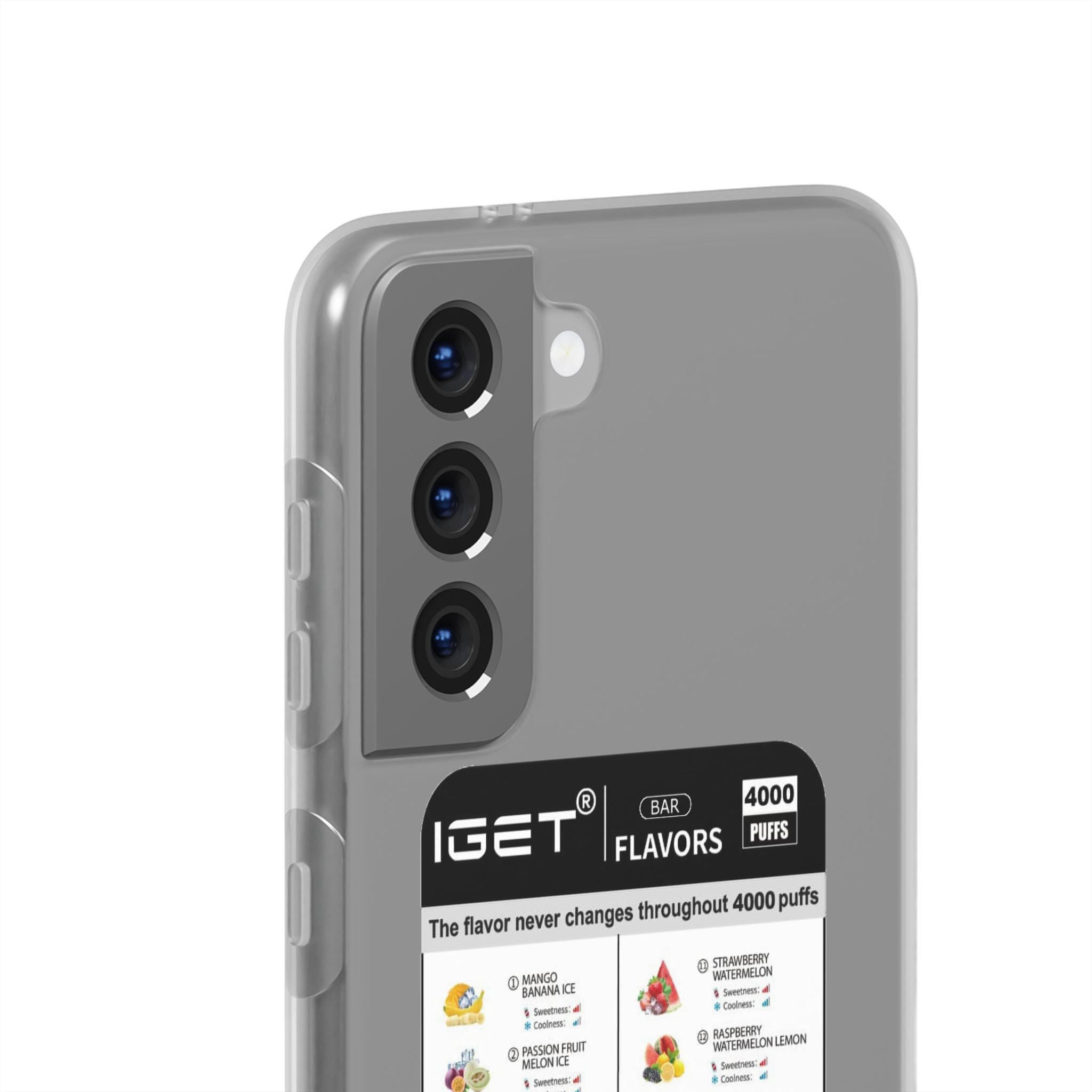 Vape Menu - Flexi Case