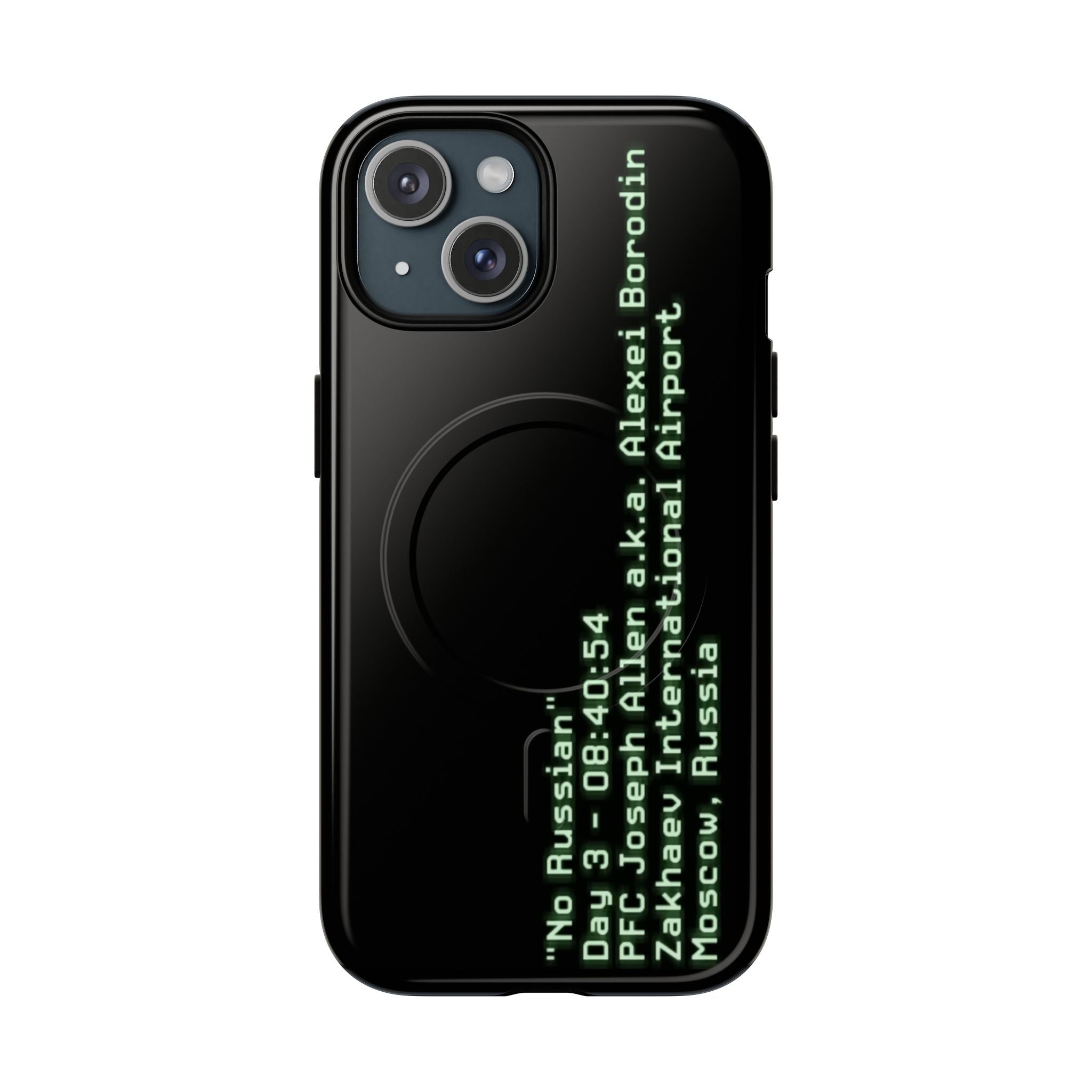 'No Russian' - Tough Magnetic Case