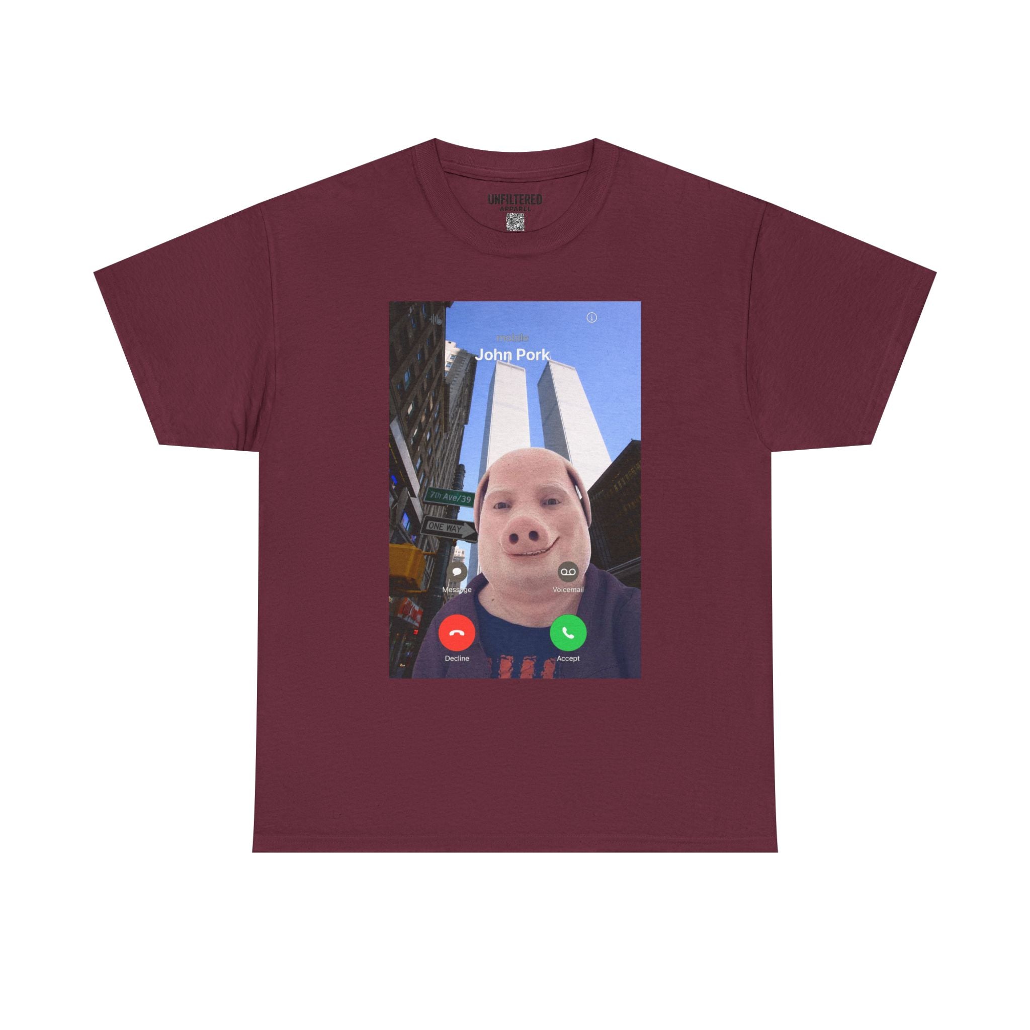 John Pork in New York - T-Shirt