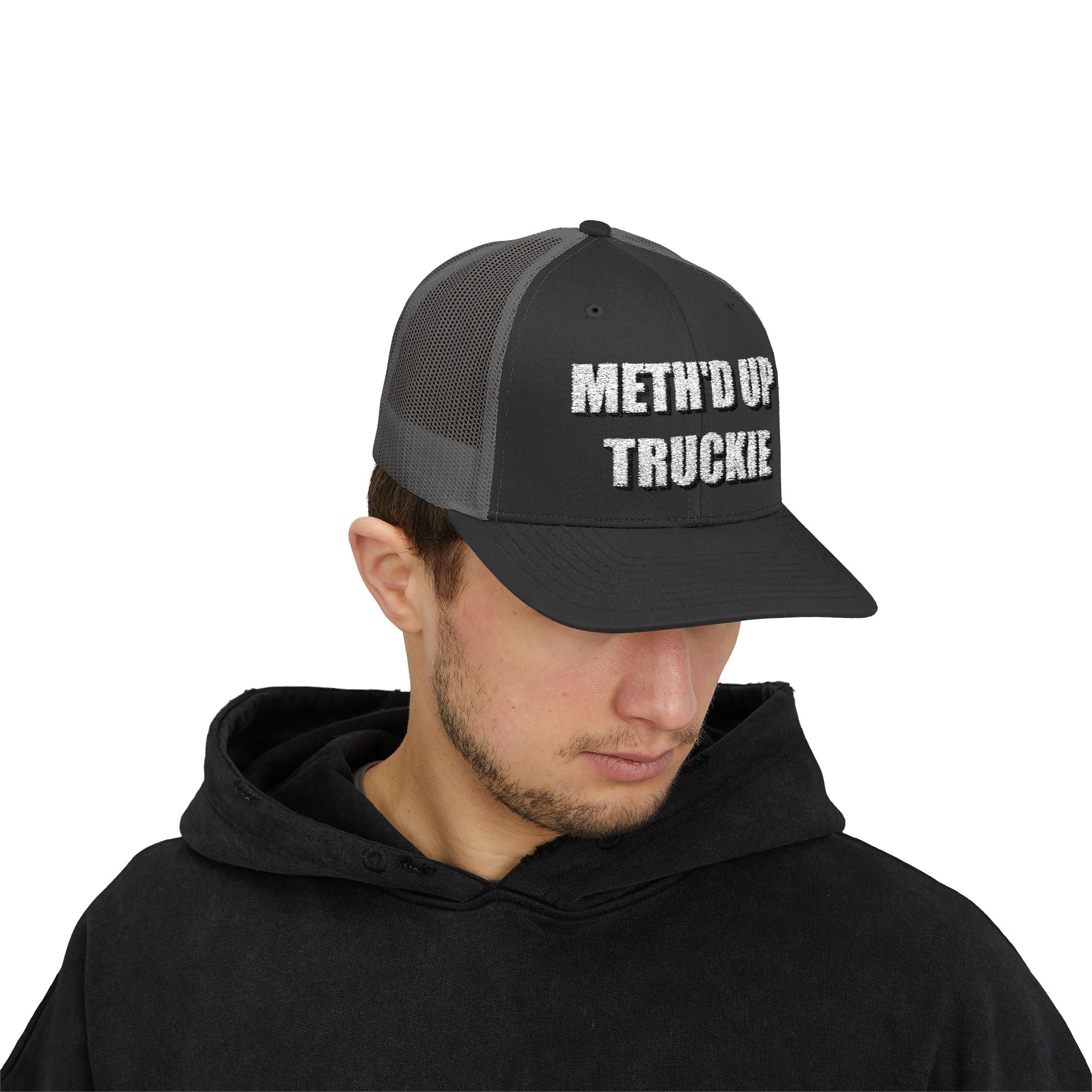 Trucker Cap — Aussie 'Meth'd Up Truckie' Retro Mesh Snapback
