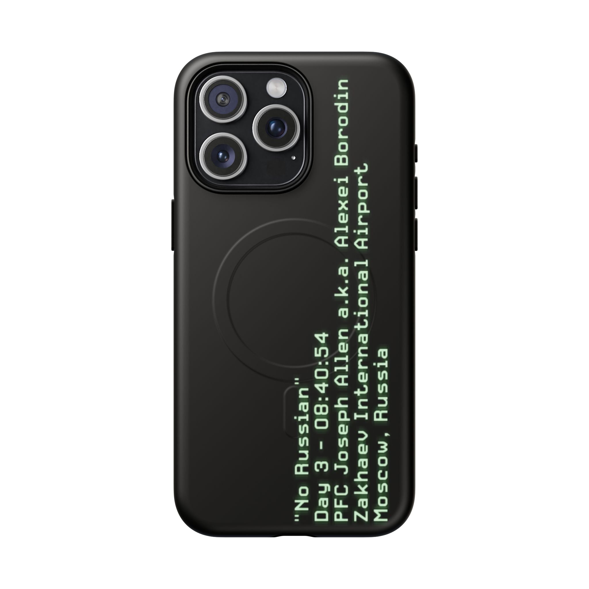 'No Russian' - Tough Magnetic Case