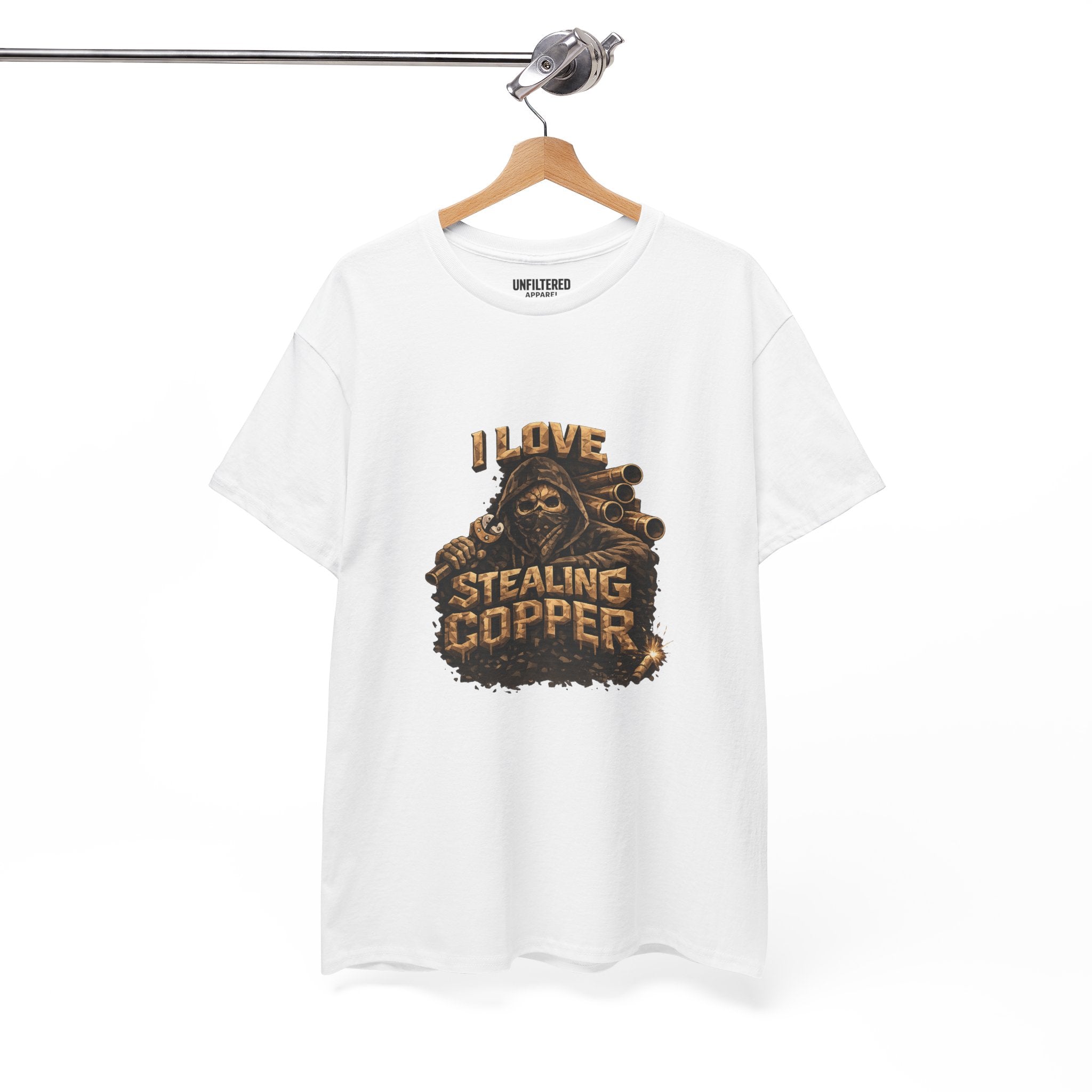"I Love Stealing Copper" - T-Shirt