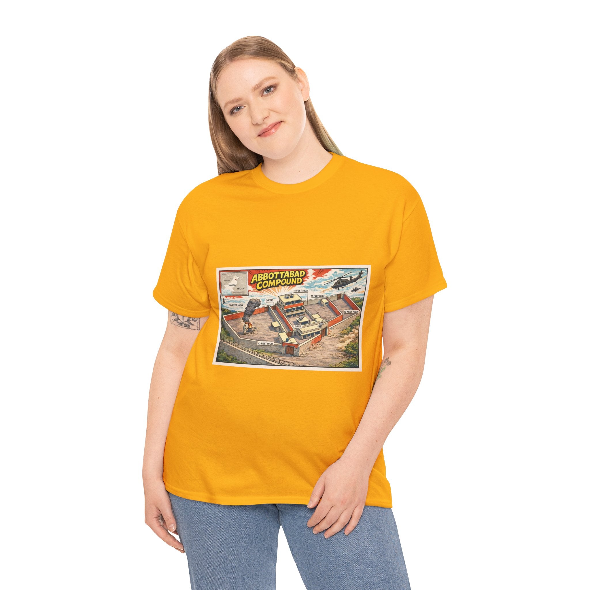 Abbottabad Compound Comic - T-Shirt