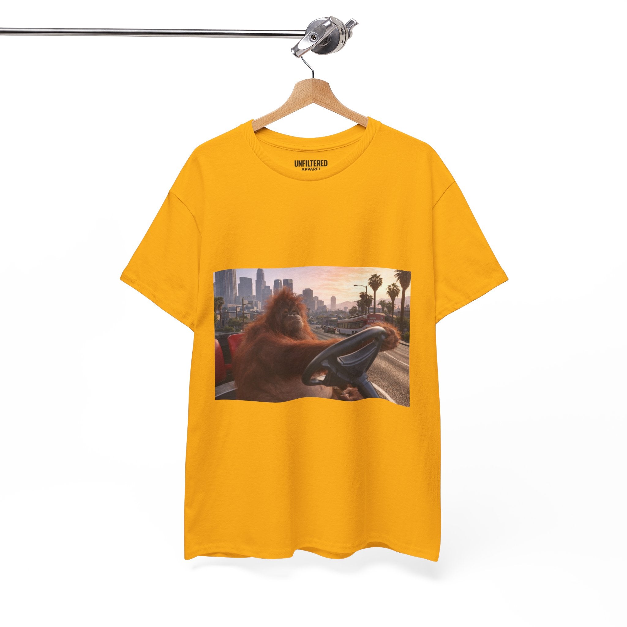 Orangutan Driving Los Santos - T-Shirt
