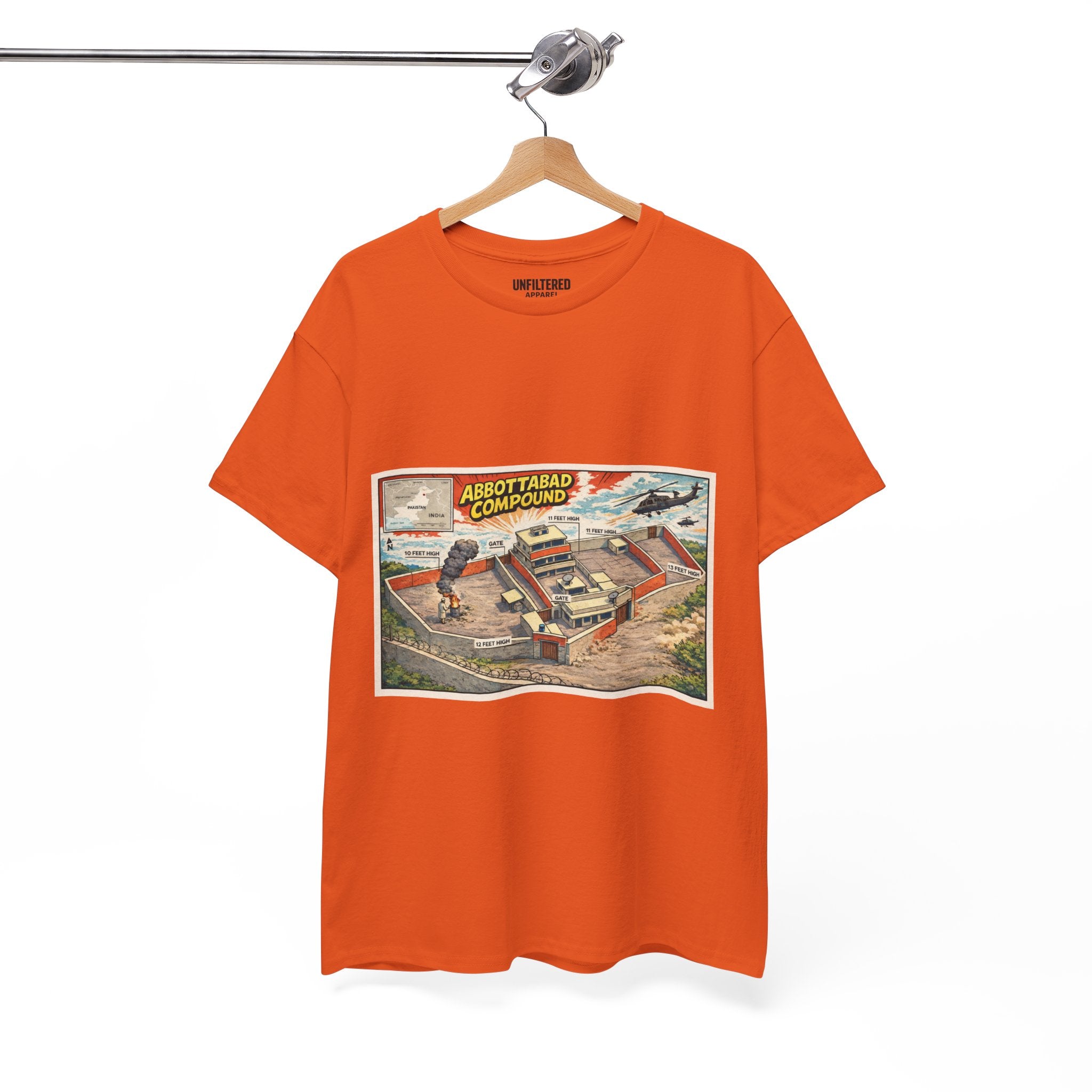 Abbottabad Compound Comic - T-Shirt