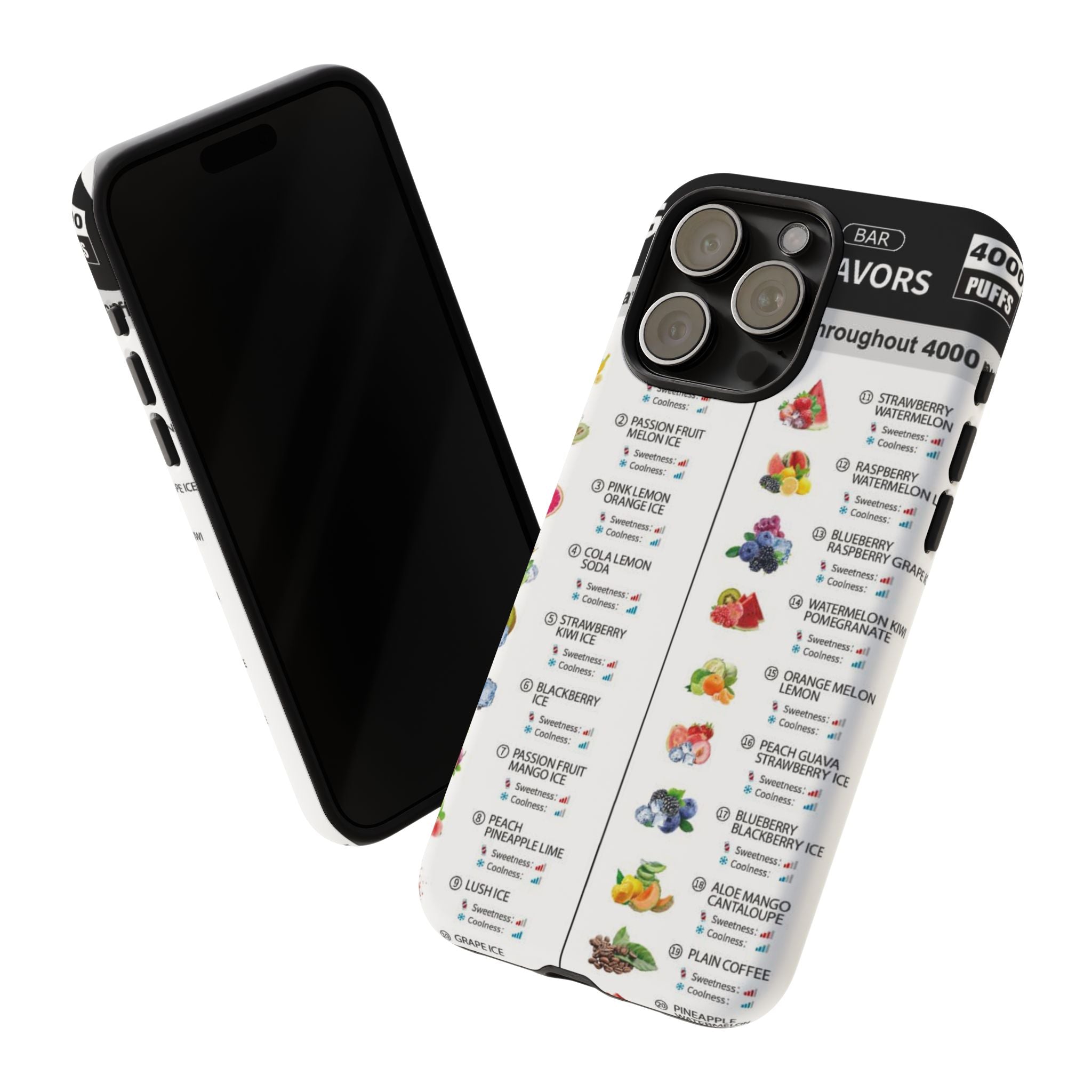 Vape Menu - Tough Case