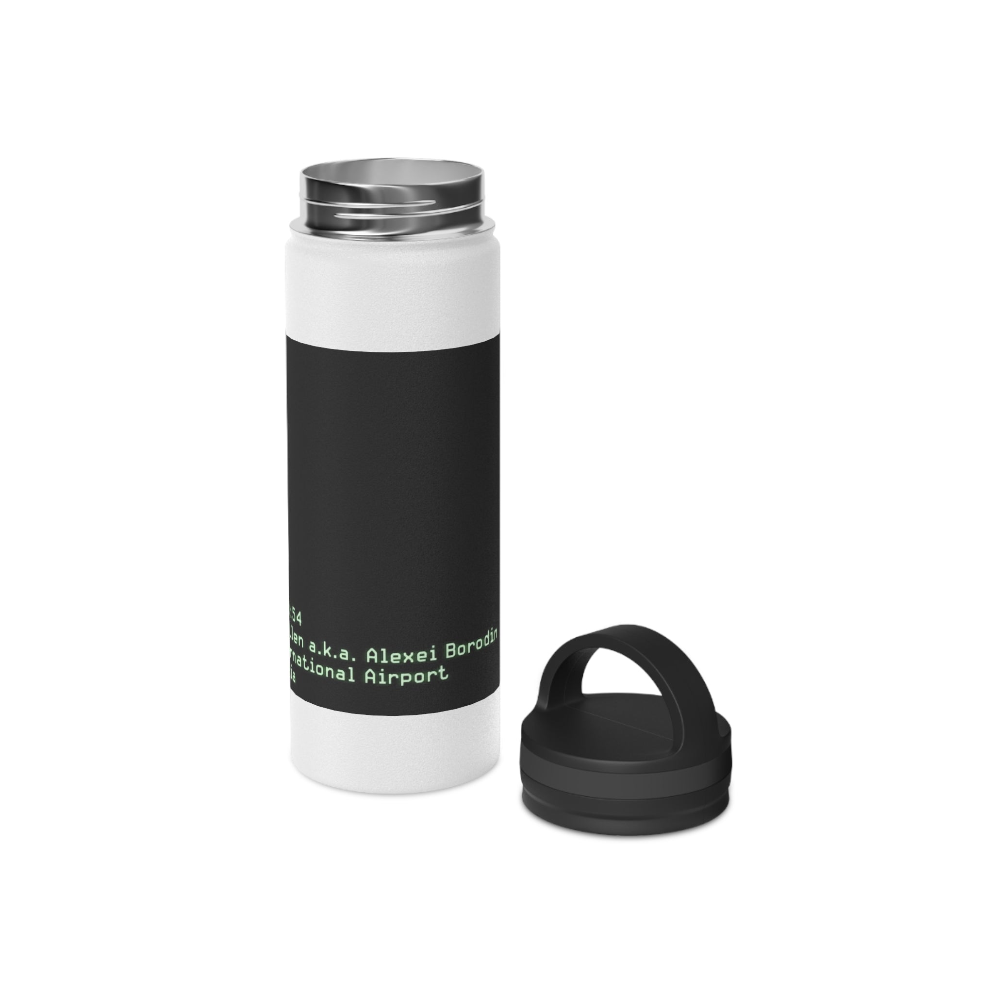 No Russian Stainless Steel Bottle